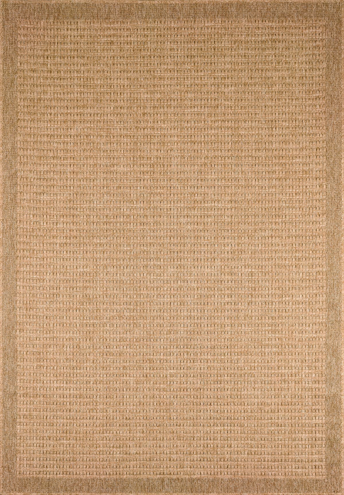 Tapis Nature Effet Jute Naturel Uni Beige - Image 2