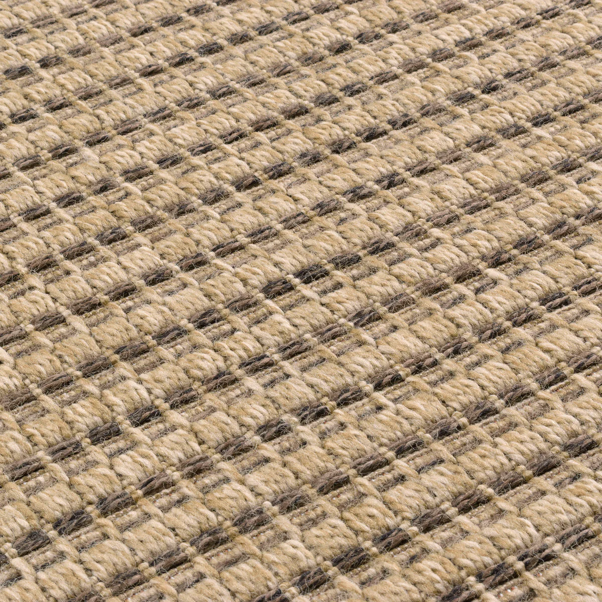 Tapis Nature Effet Jute Naturel Uni Marron - Image 11