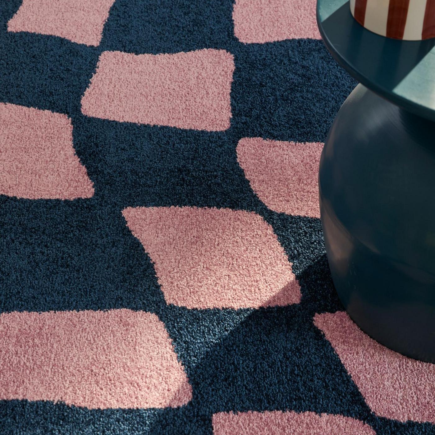 Tapis Groovy 383 - Motif Moderne - Bleu - Intérieur - Image 5