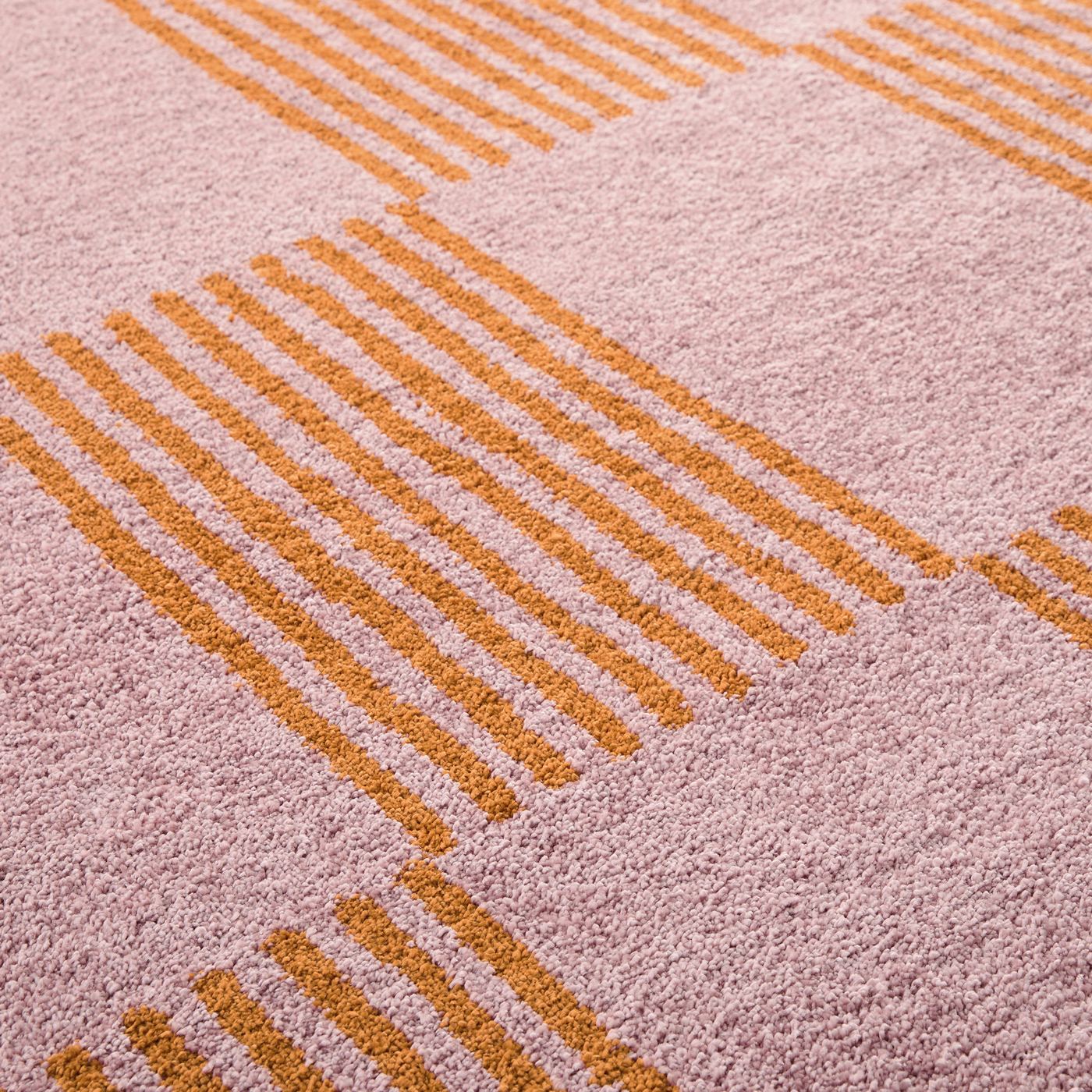 Tapis Groovy 386 - Motif Moderne - Orange - Intérieur - Image 4