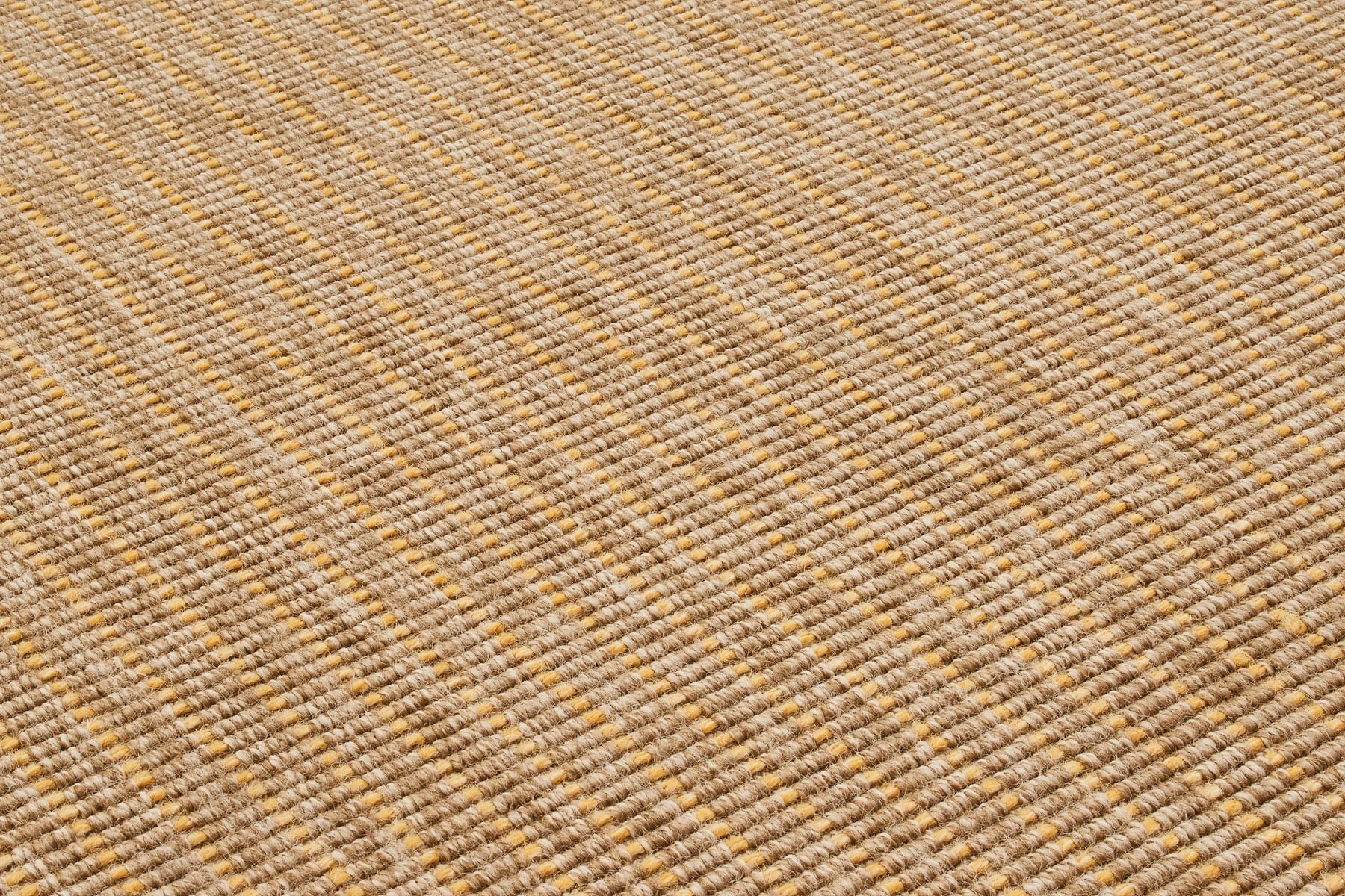 Tapis Aspect Jute - Motif Jute - Jaune - Intérieur / Extérieur - Image 6