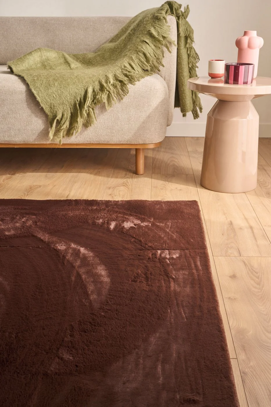 Tapis Nube 6000 - Motif Uni - Marron - Intérieur - Image 5