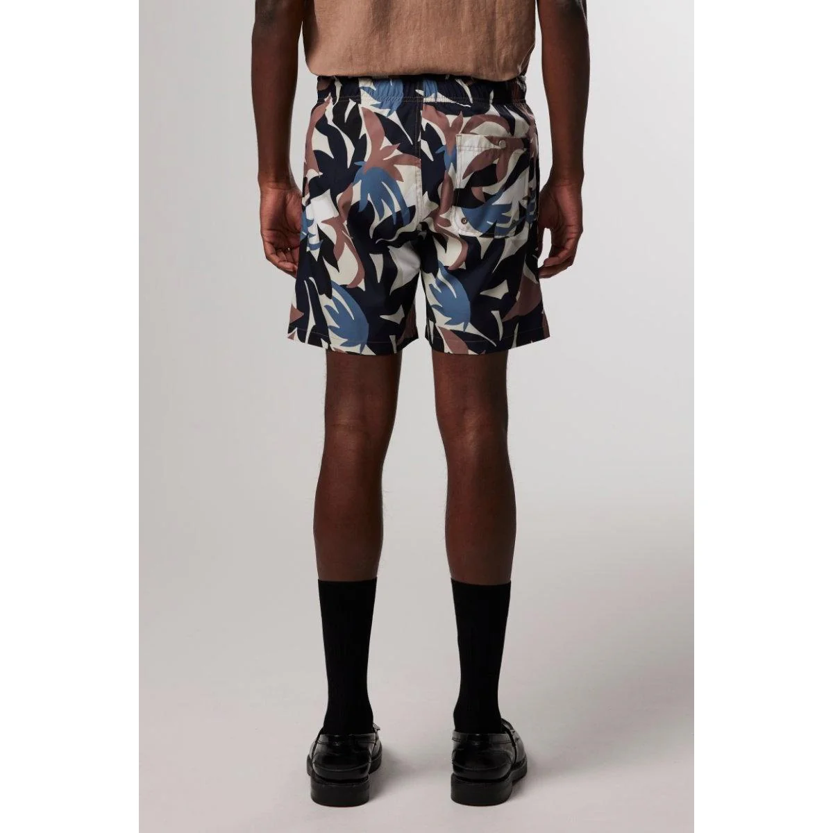 Short Jules - Marron Et Noir - Image 2