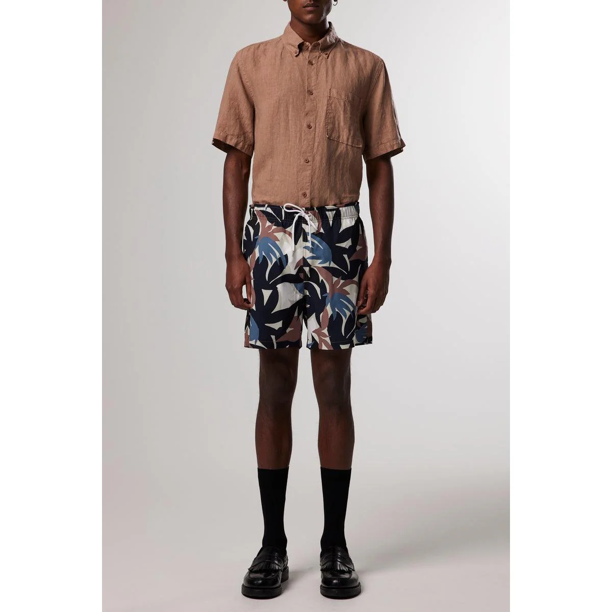 Short Jules - Marron Et Noir - Image 4