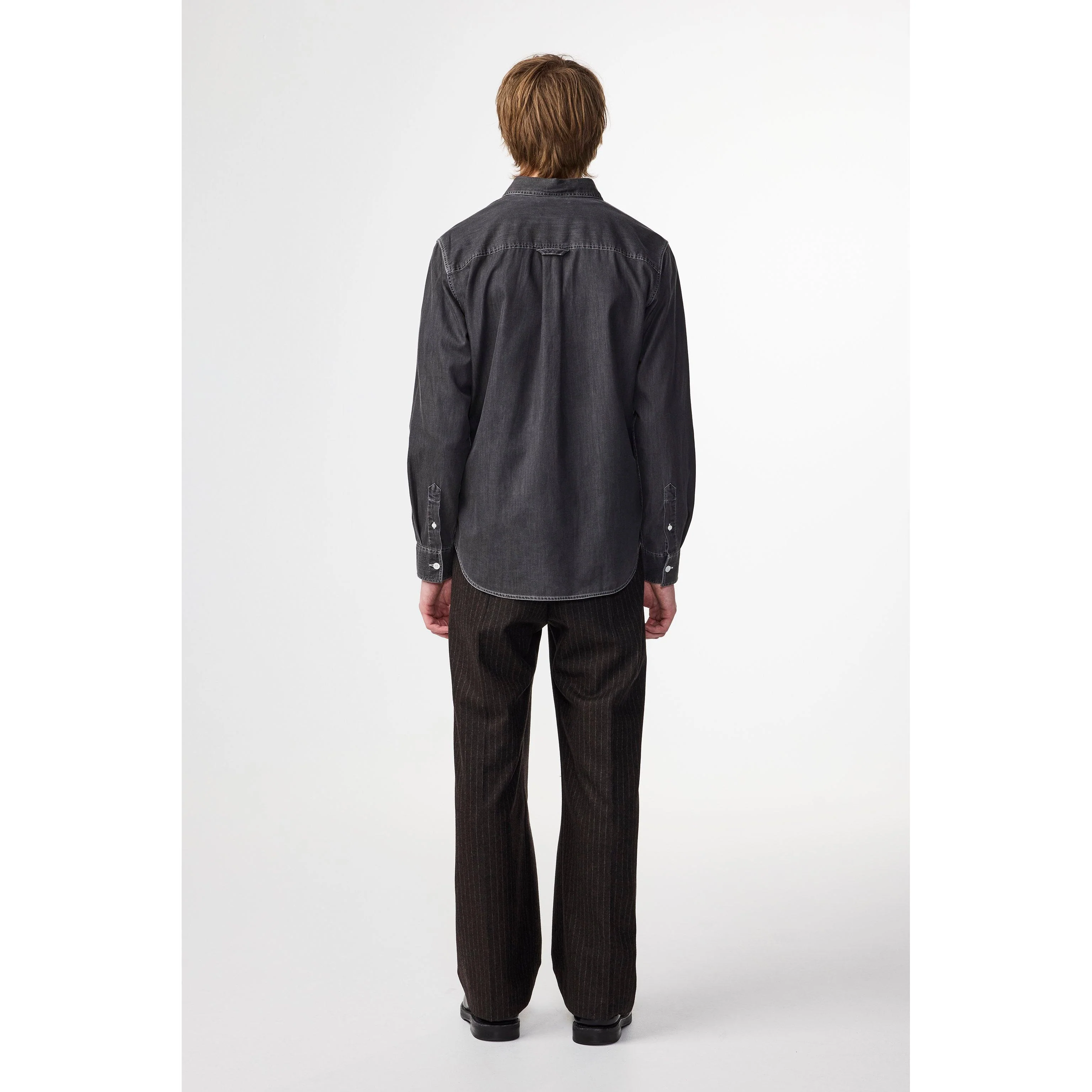 Chemise Colby - Grey Denim - Image 2