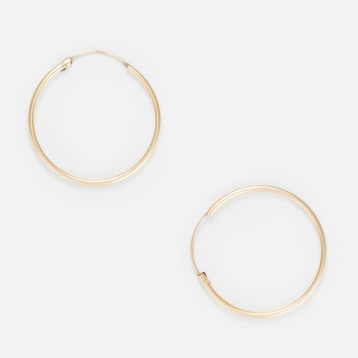 Boucles D'Oreilles "Sublimes Créoles" 20 Mm - Or Jaune 375/1000