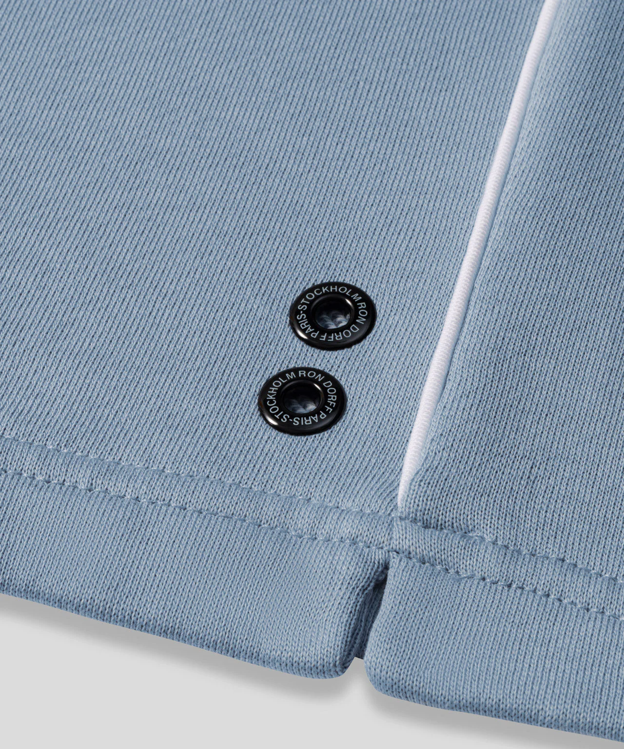 Sweatshirt Organic Cotton Sleeveless - Faded Denim - Image 5