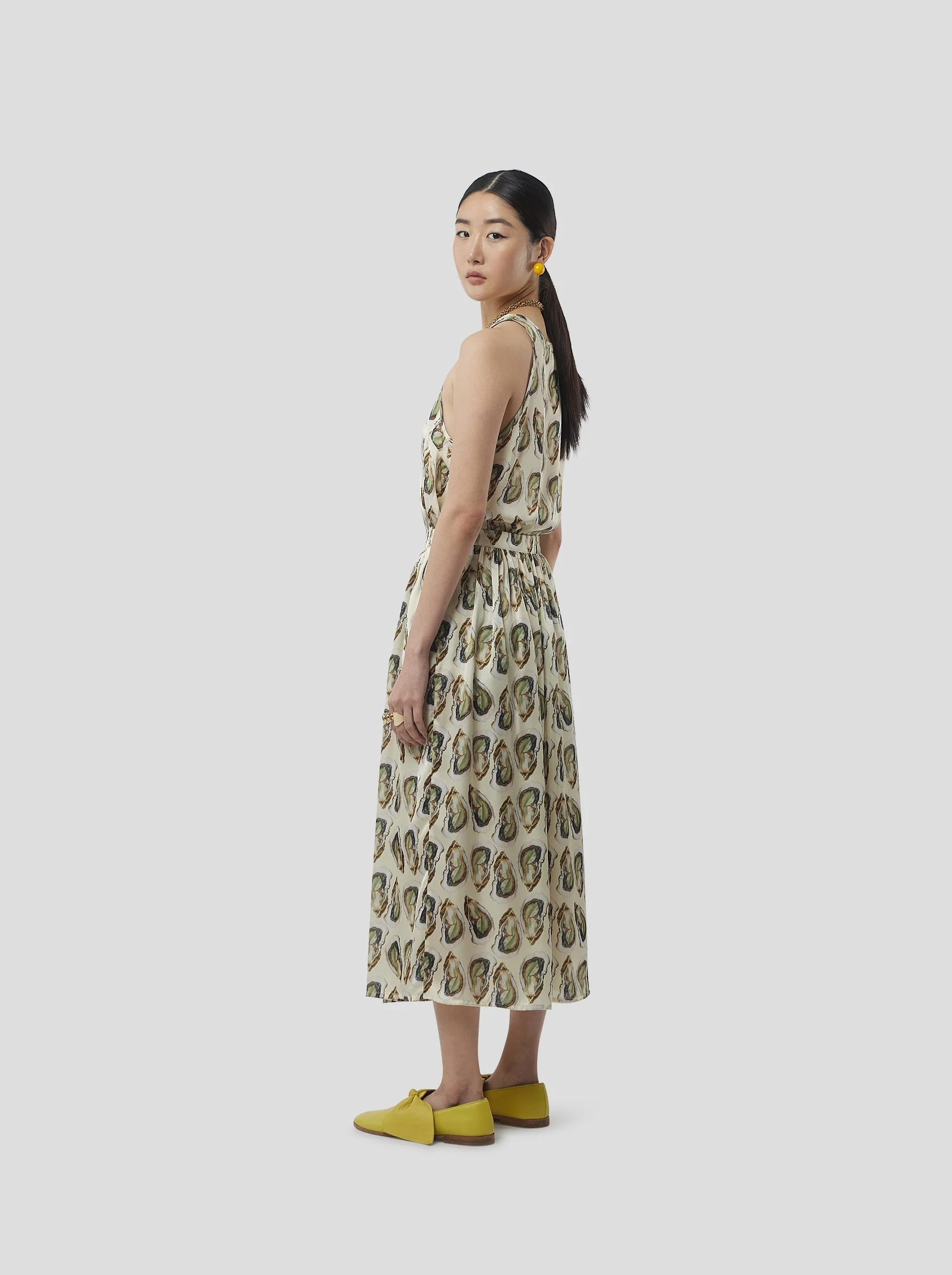 Orso Skirt in Lustruous Oyster print - Image 3