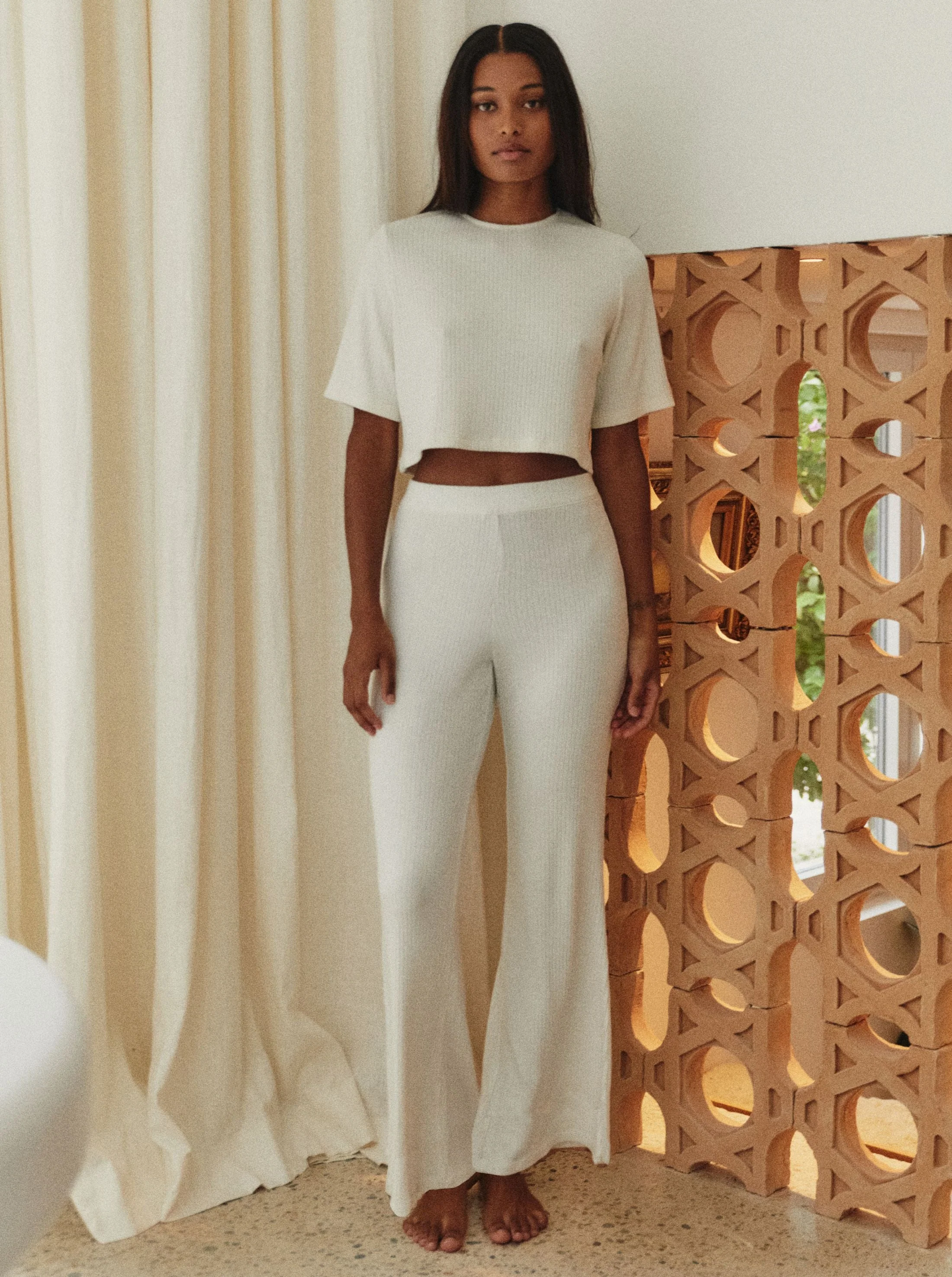 Pantalon Easy Pearly Lines
