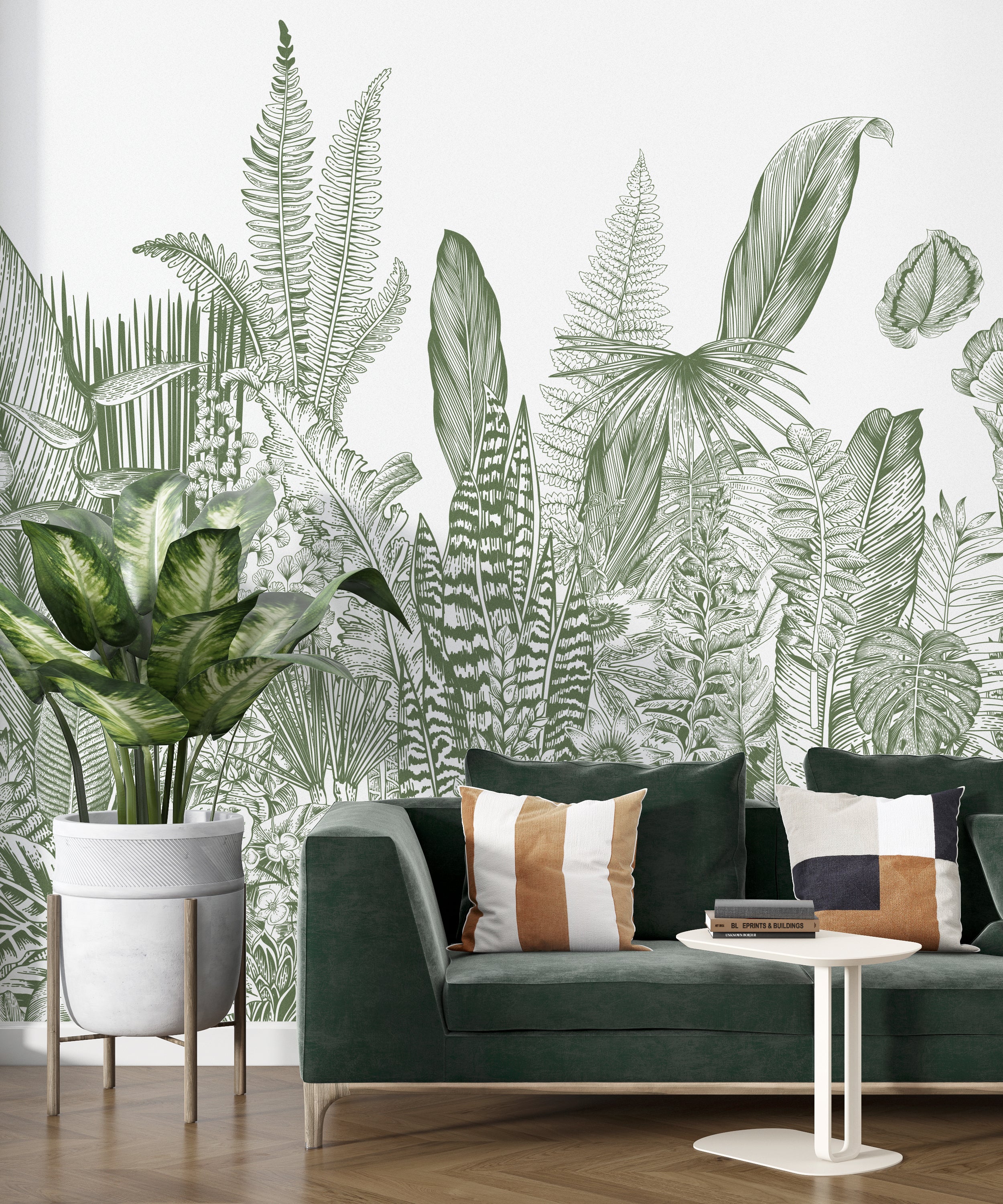Fresque Botanic - Vert - Image 4