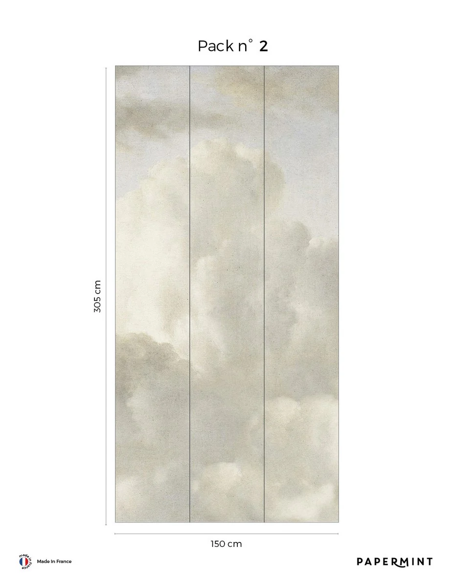 Fresque Ciel De Coton - Flanelle - Image 4