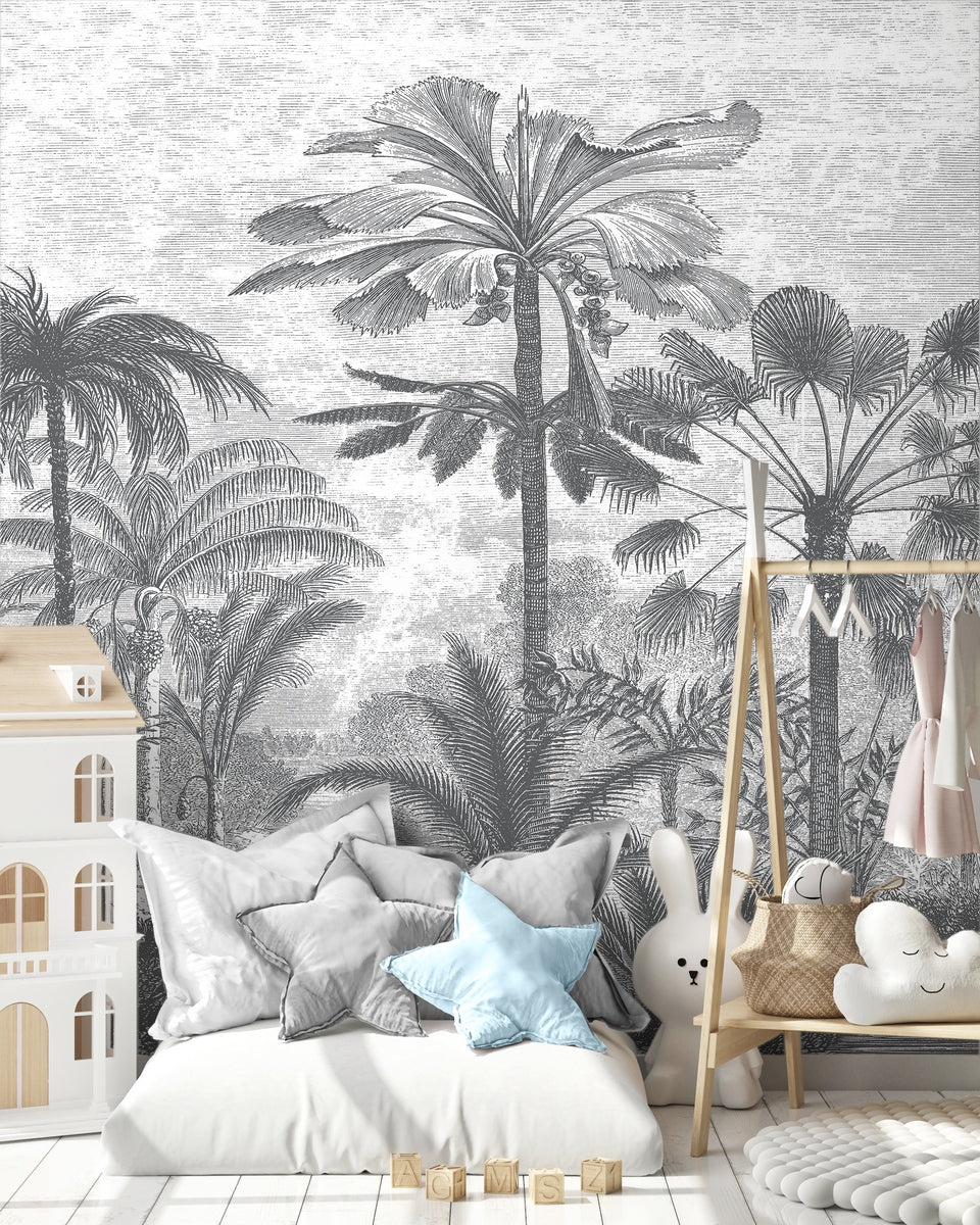 Fresque Palmeraie - Greyness - Image 8