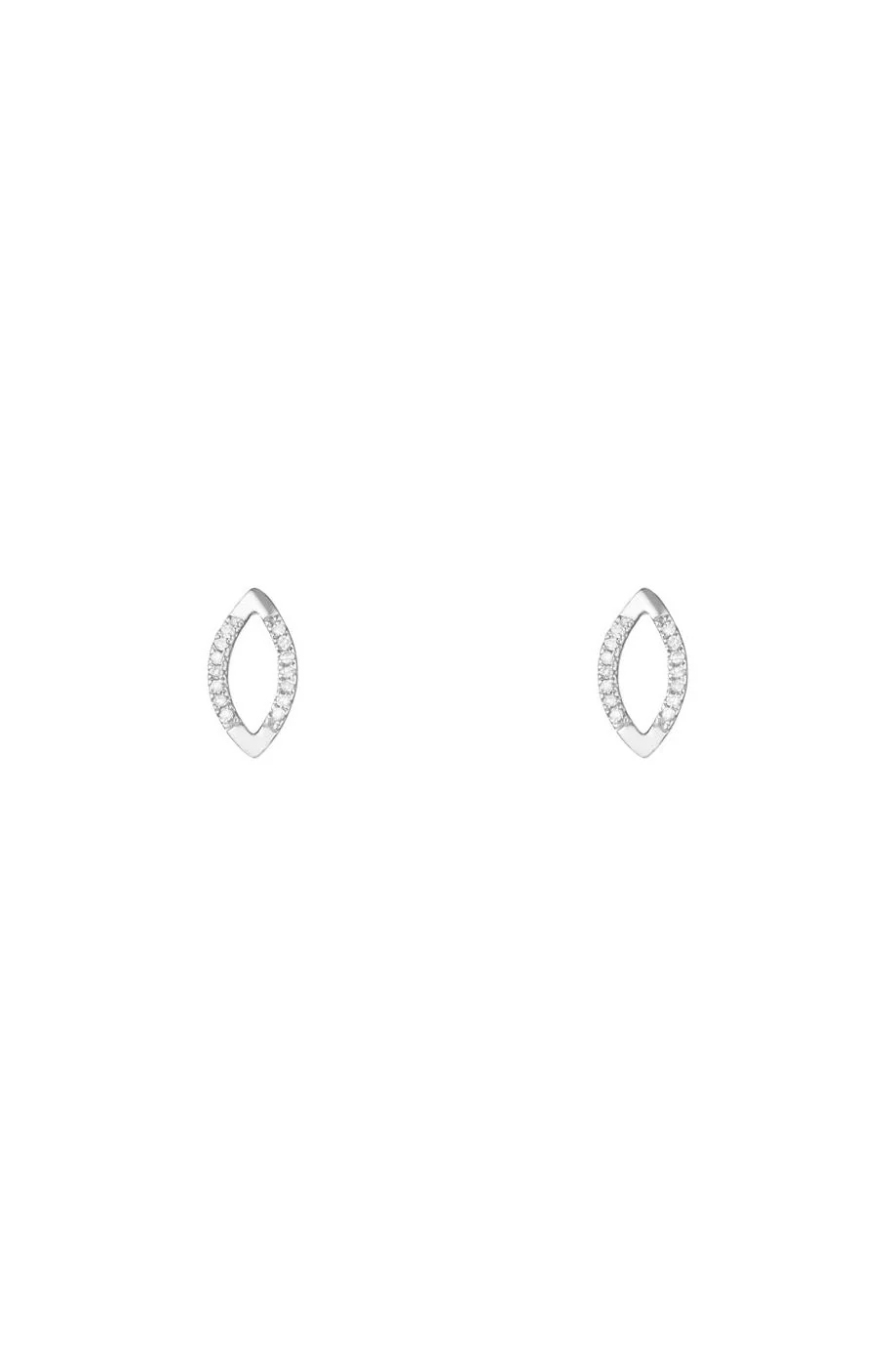 Boucles D'Oreilles "Ovalis" Diamants 0,07/28
