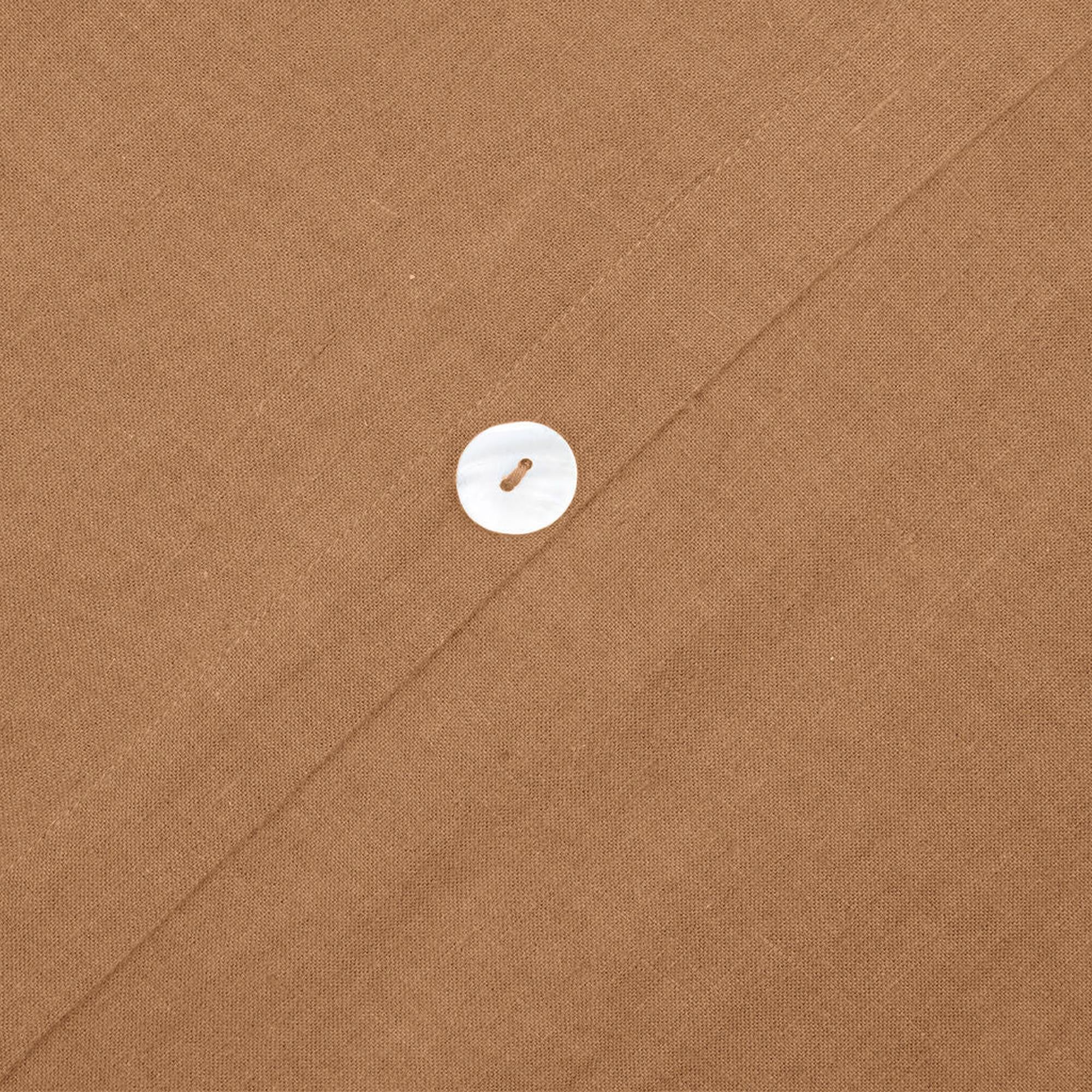 Parure + Taies 65X65 Julia - Caramel - Satin De Coton - Image 3