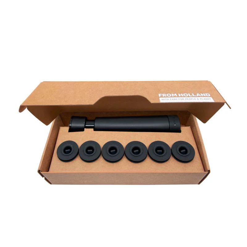 Coffret Vide D'Air Pour Le Vin Airtender - Noir - Image 4