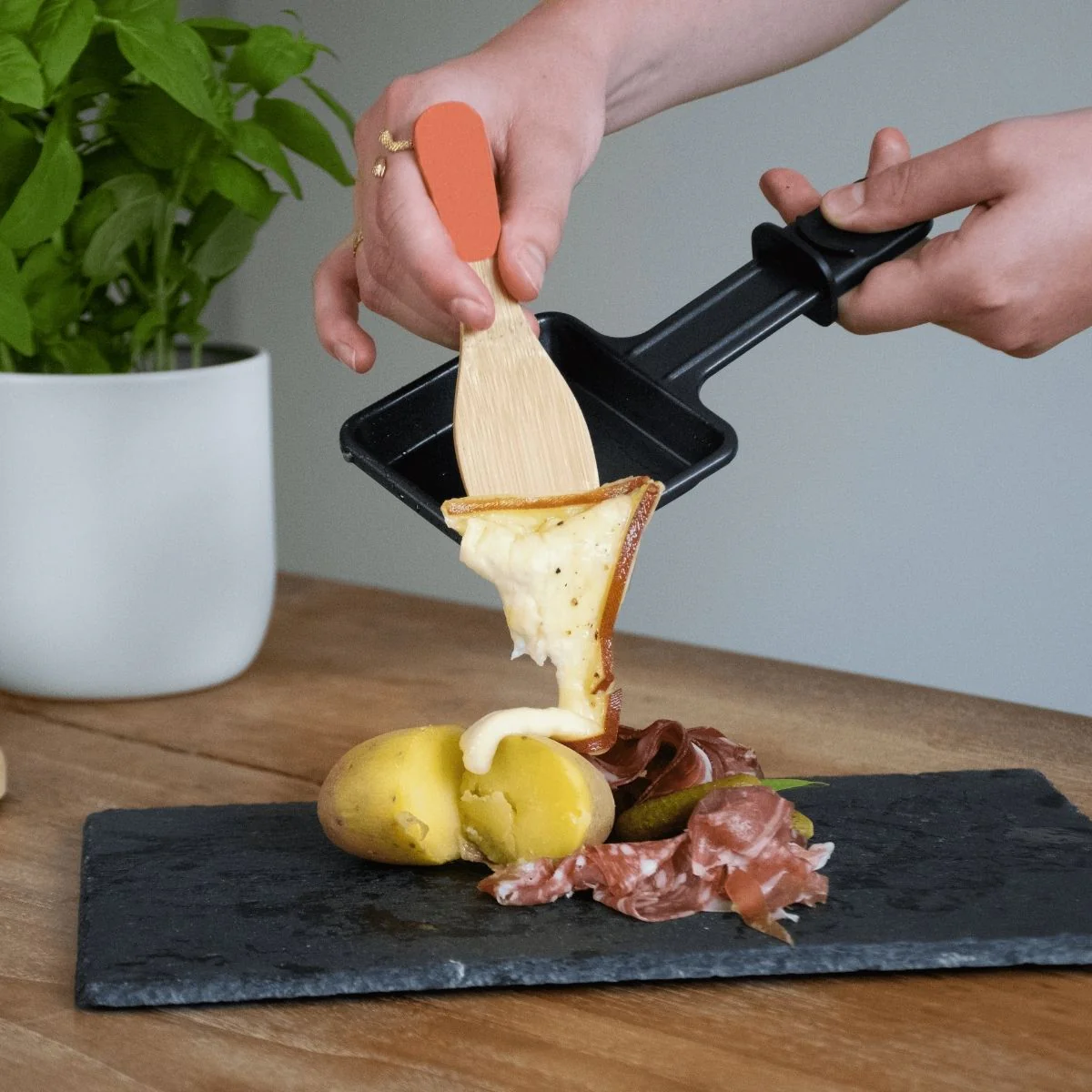 Set De 6 Spatules À Raclette Multicolore En Bambou - Multicolore - Image 3