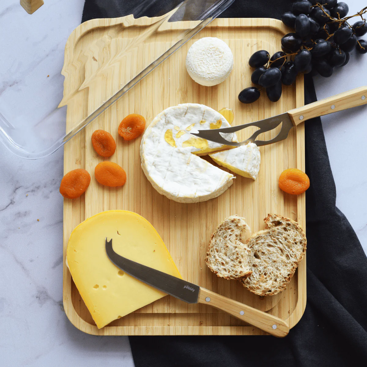 Set Du Fromager - 2 Couteaux À Fromage - Beige - Image 3