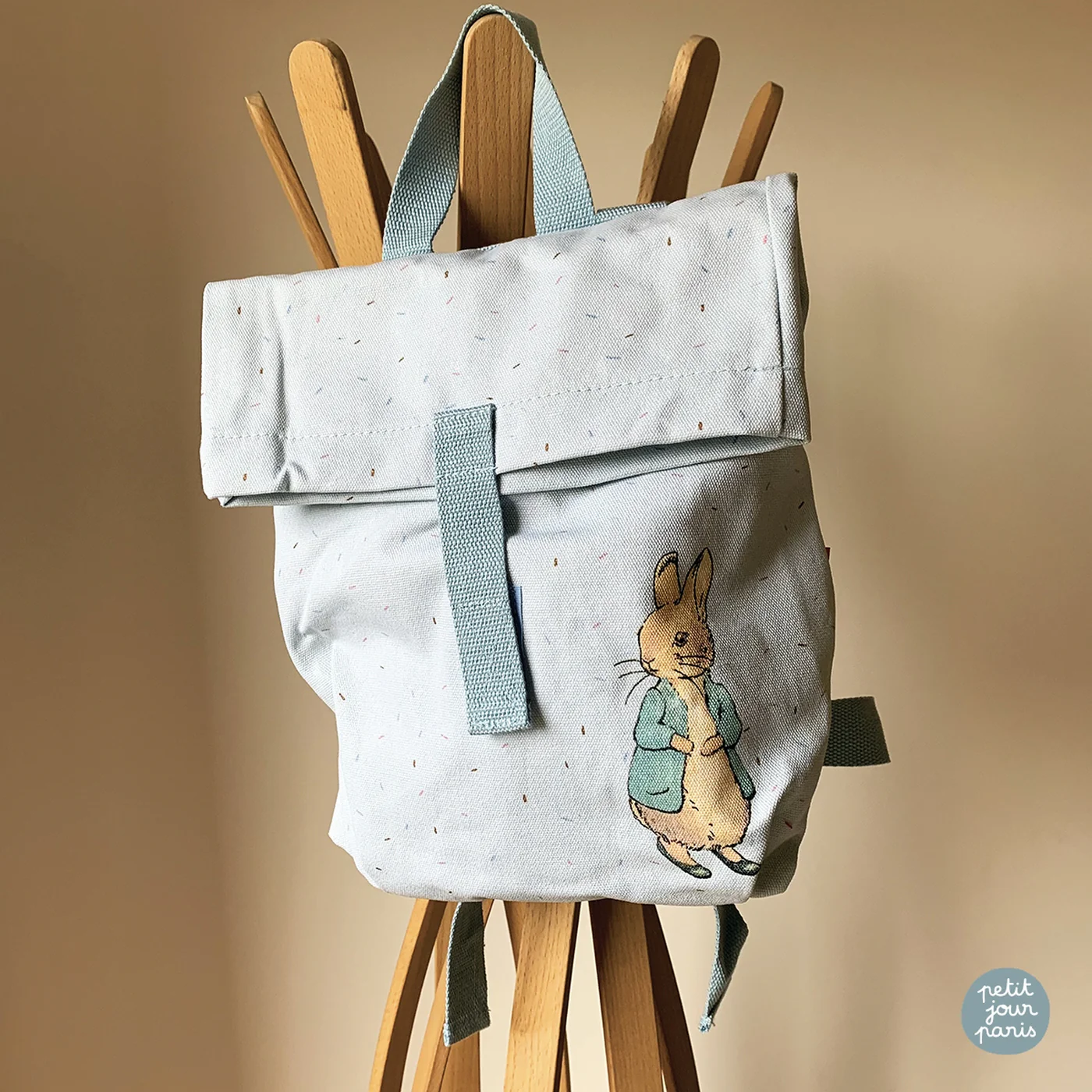 Sac À Dos Mini-Coursier Pierre Lapin Bleu - Image 3