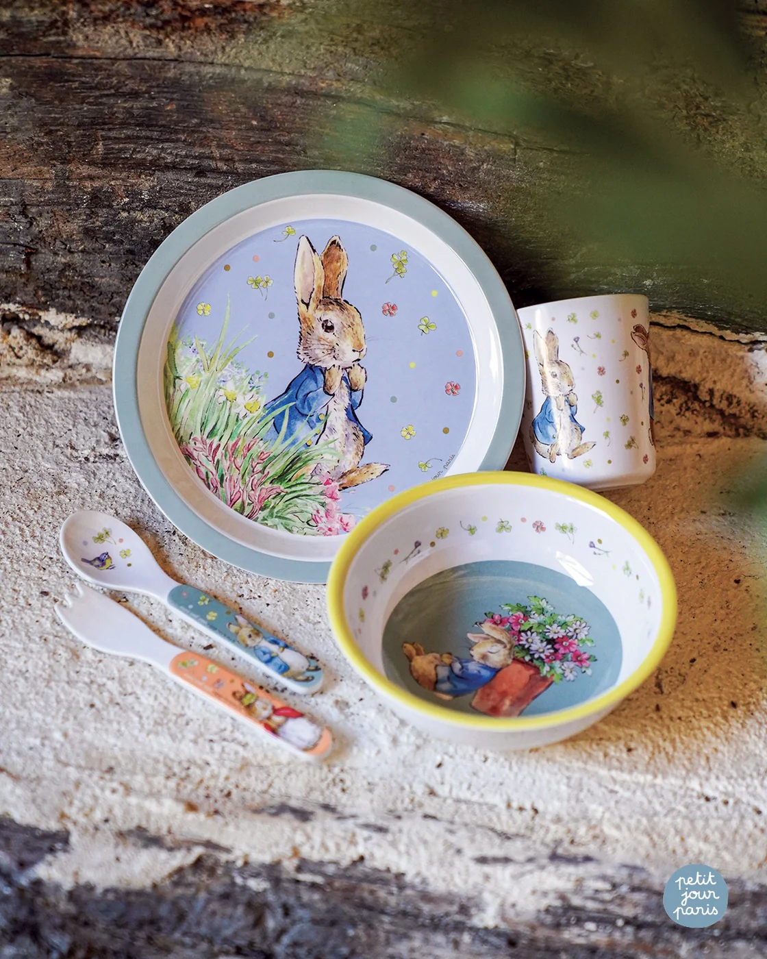 Coffret Cadeau 5 Pièces Pierre Lapin Vert - Image 2