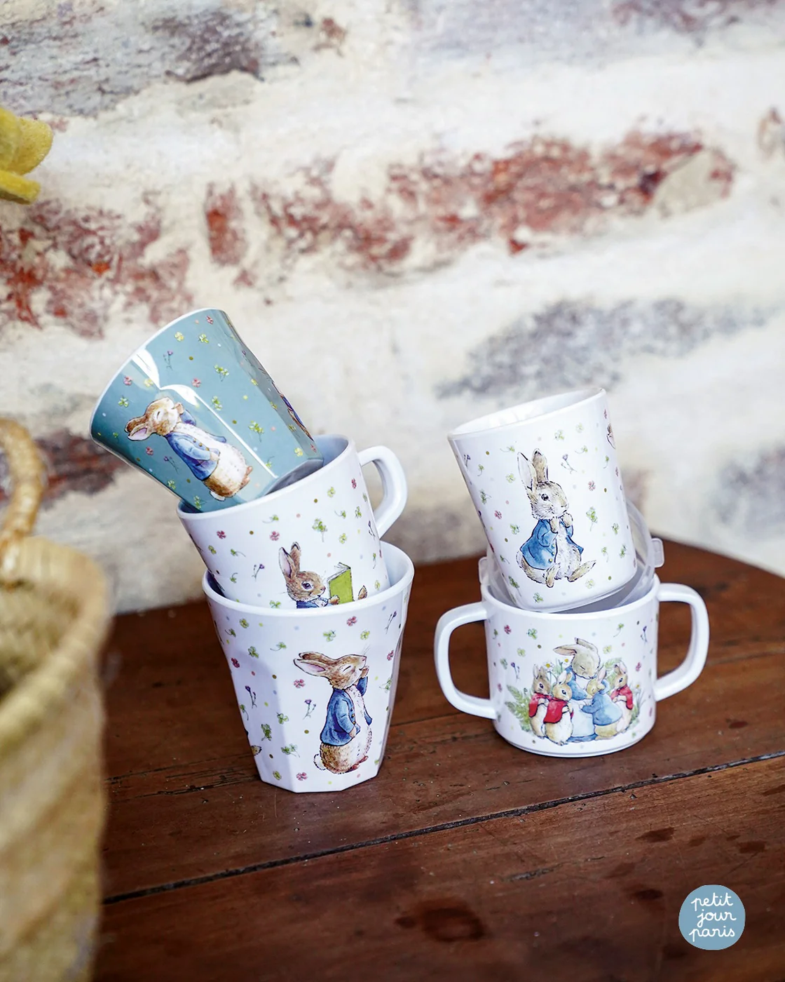 Tasse D'Apprentissage Antidérapante Pierre Lapin - Image 3