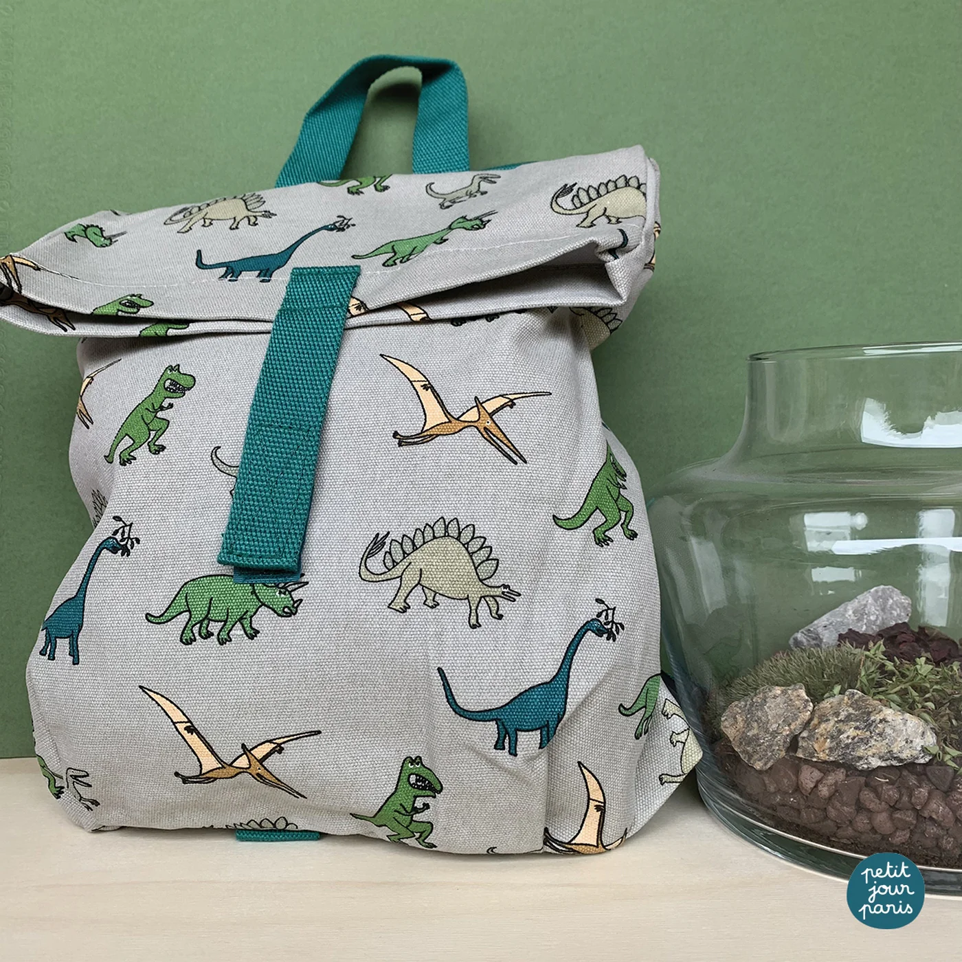 Sac À Dos Mini-Coursier Les Dinosaures - Image 2