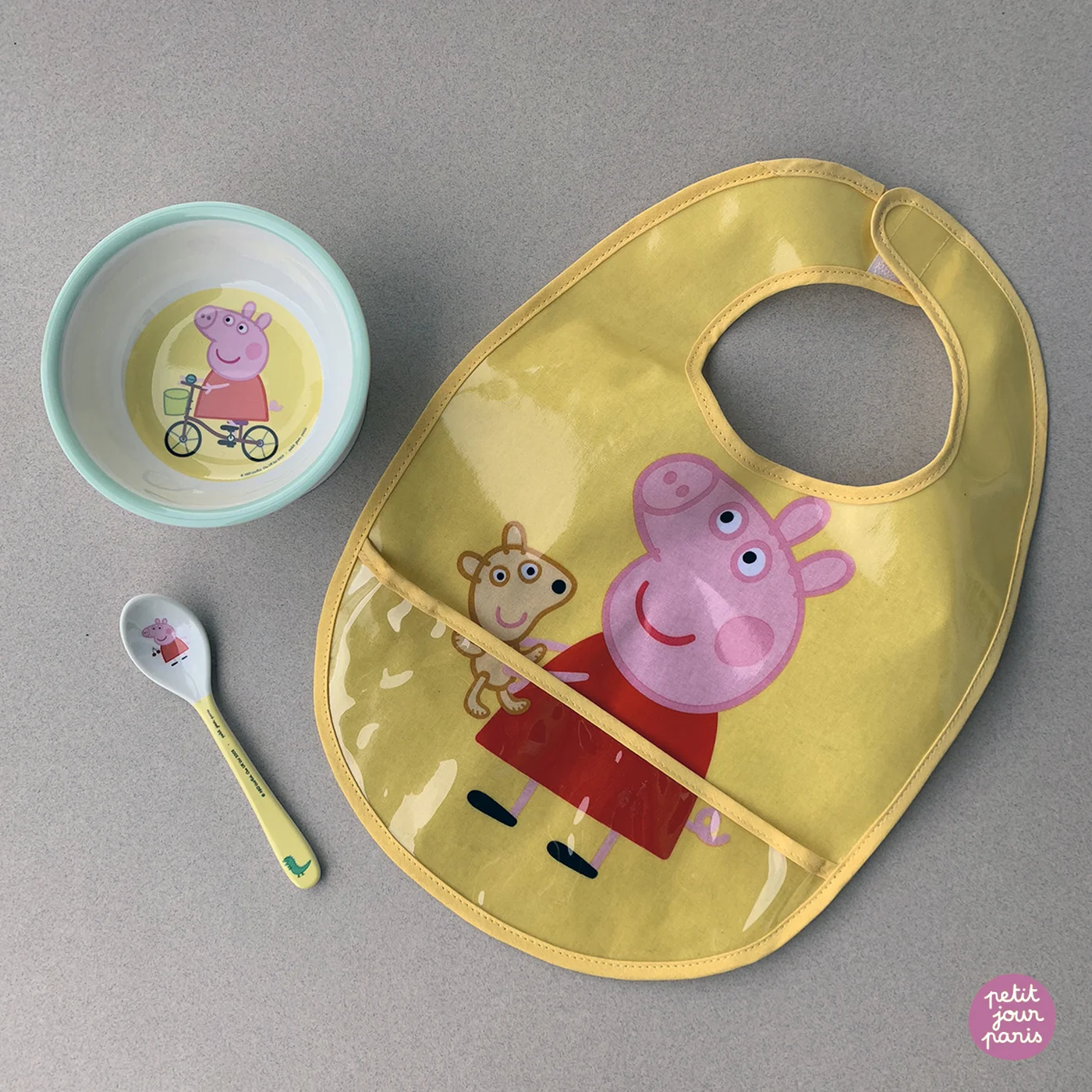 Bol Ventouse Avec Cuillère Peppa Pig - Image 3