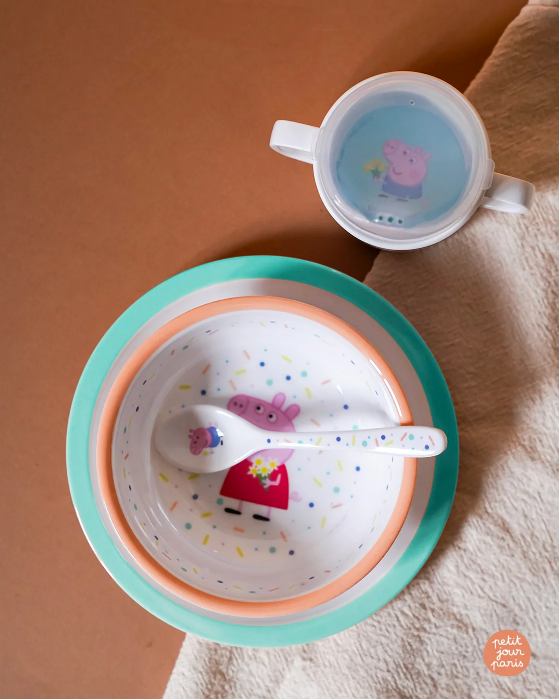 Tasse D'Apprentissage Antidérapante Peppa Pig - Image 6