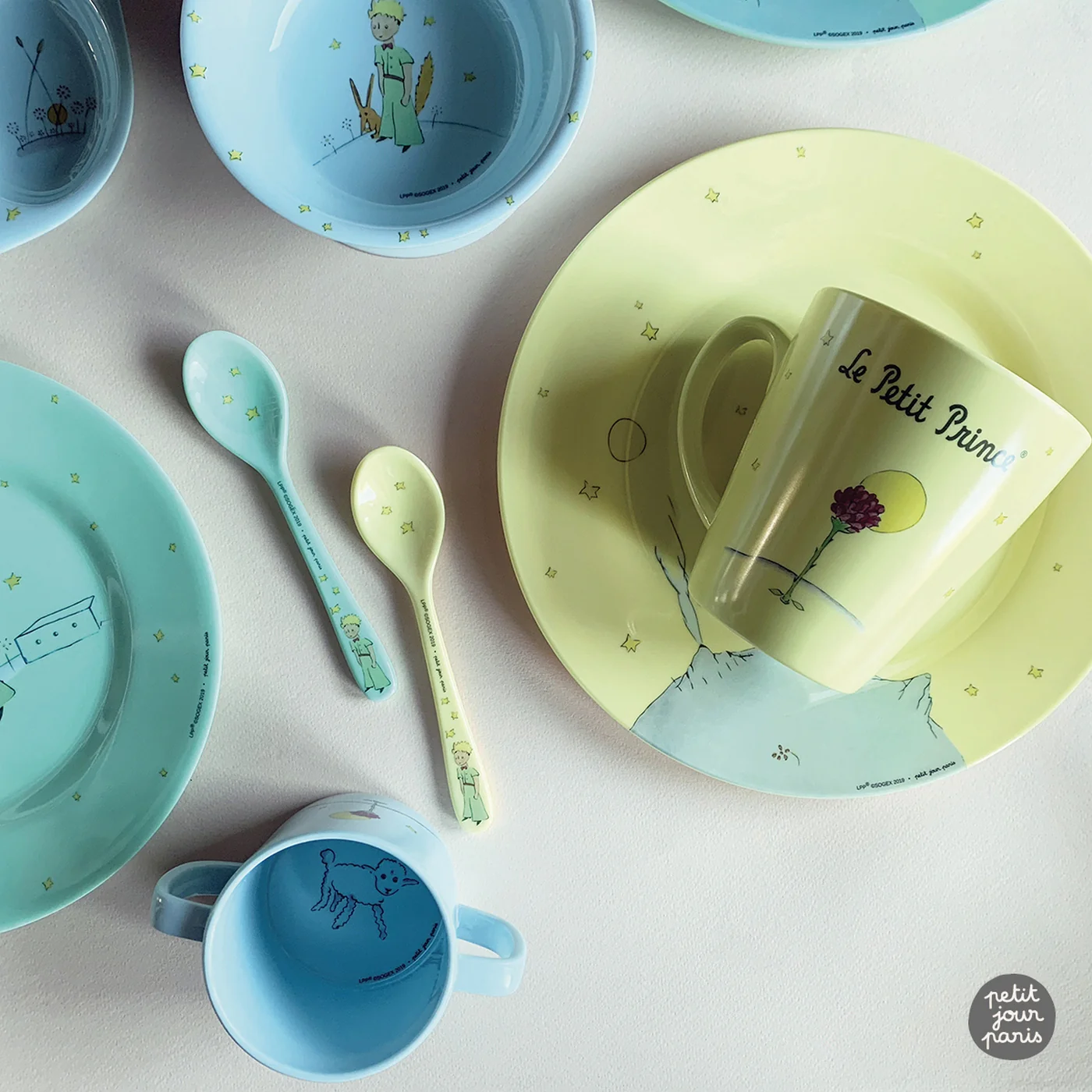 Assiette Le Petit Prince Verte - Image 4