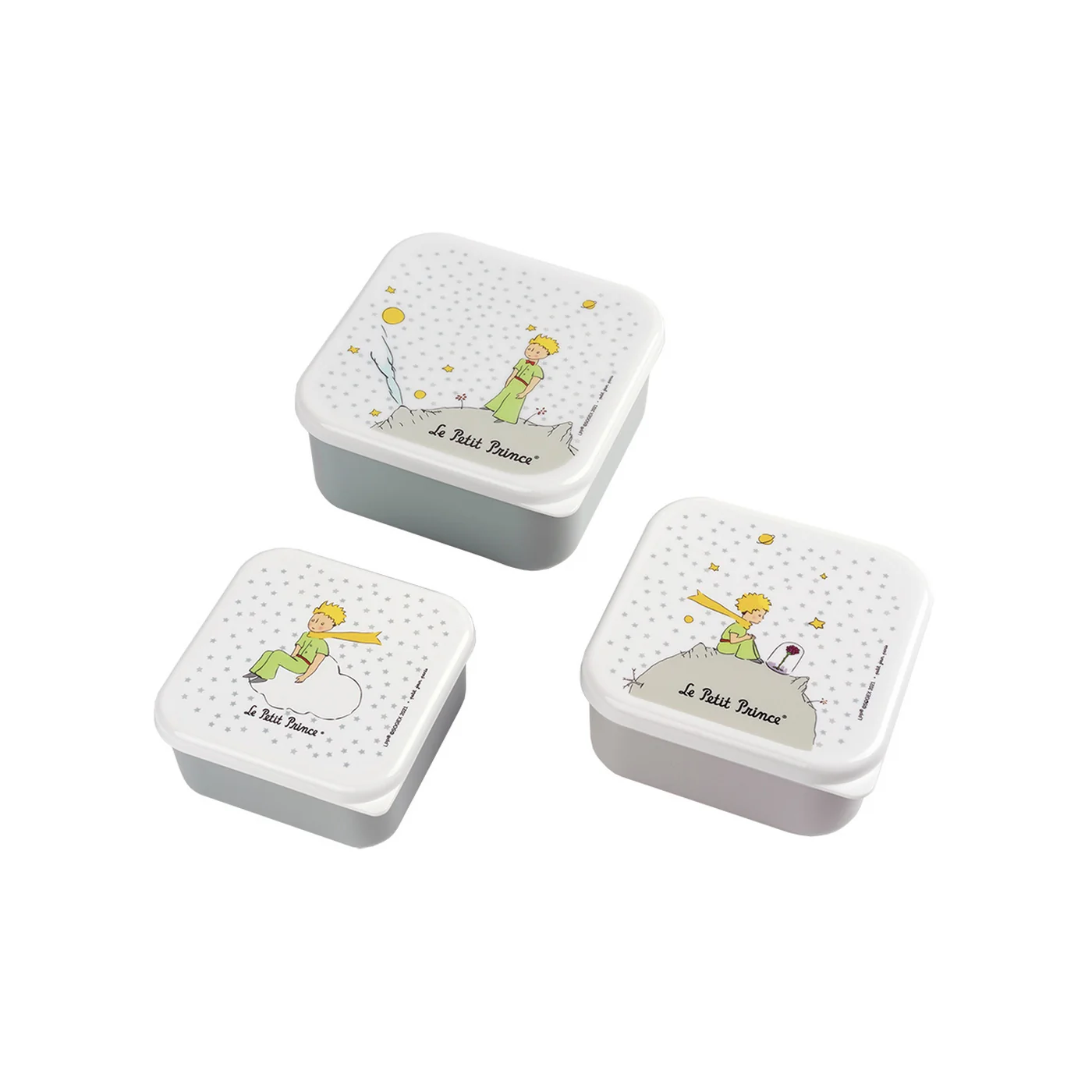 Set De 3 Lunch Box Le Petit Prince