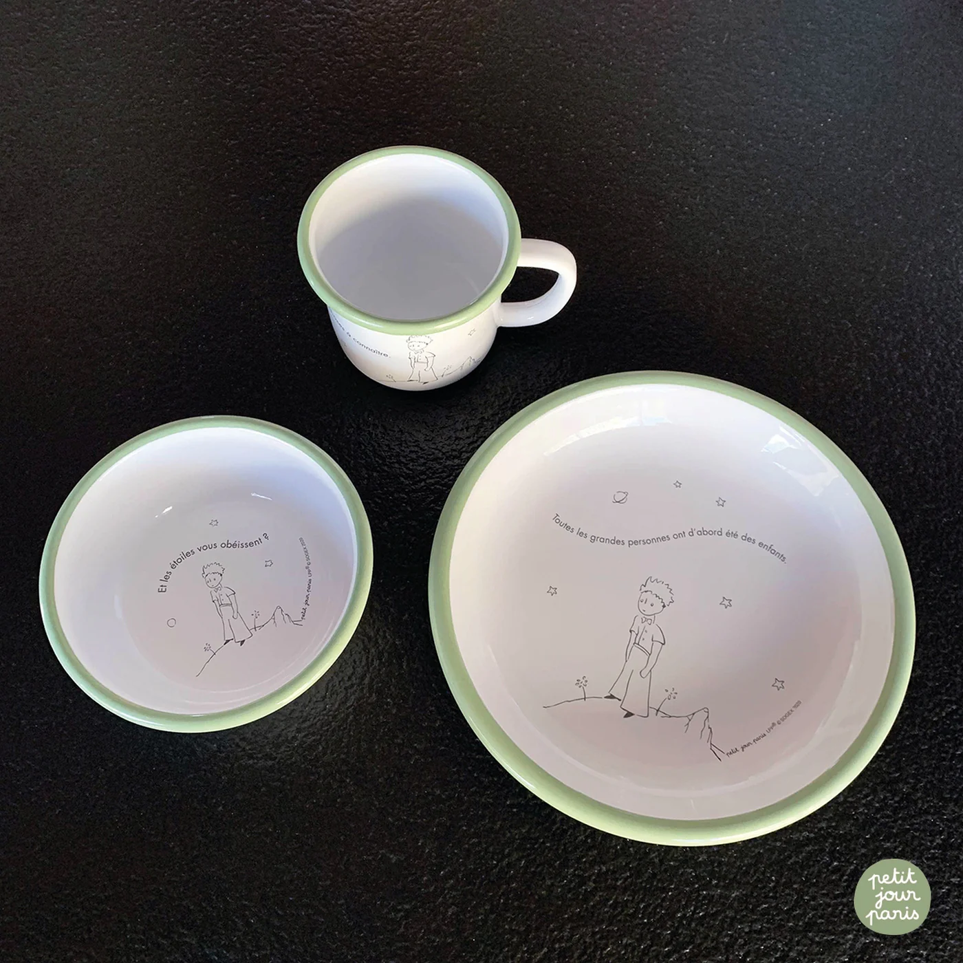 Assiette Émail Le Petit Prince - Image 4