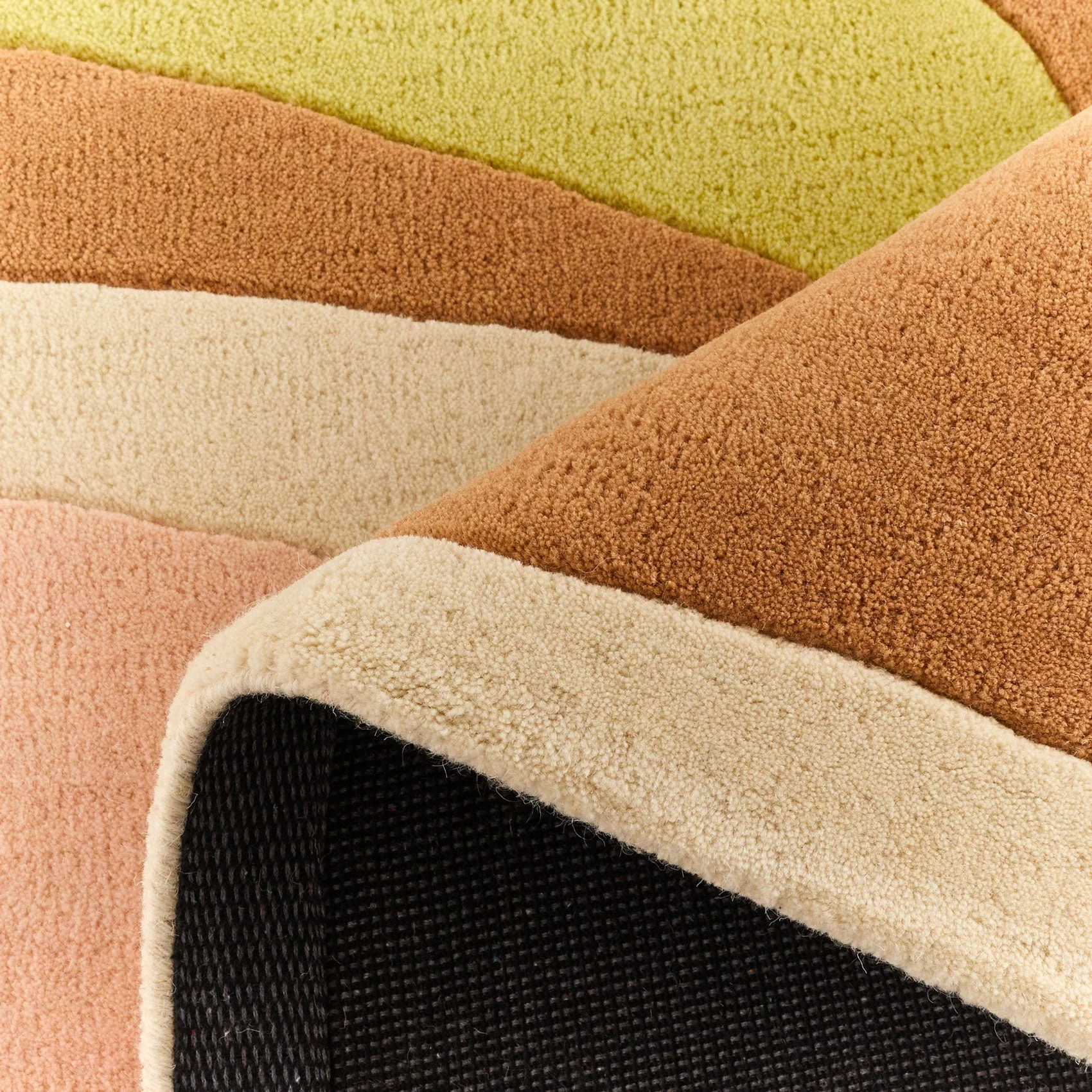 Pantone x Nazar - Tapis Rayon Tendre En Laine Design Aux Couleurs Pastel - Image 9