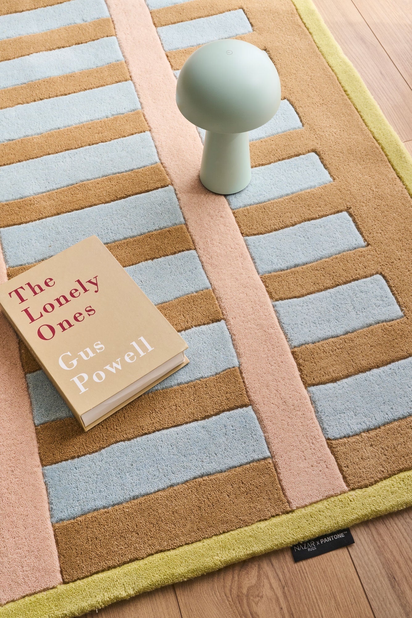 Pantone x Nazar - Tapis Rayon Tendre En Laine Moderne Multicolore - Image 6