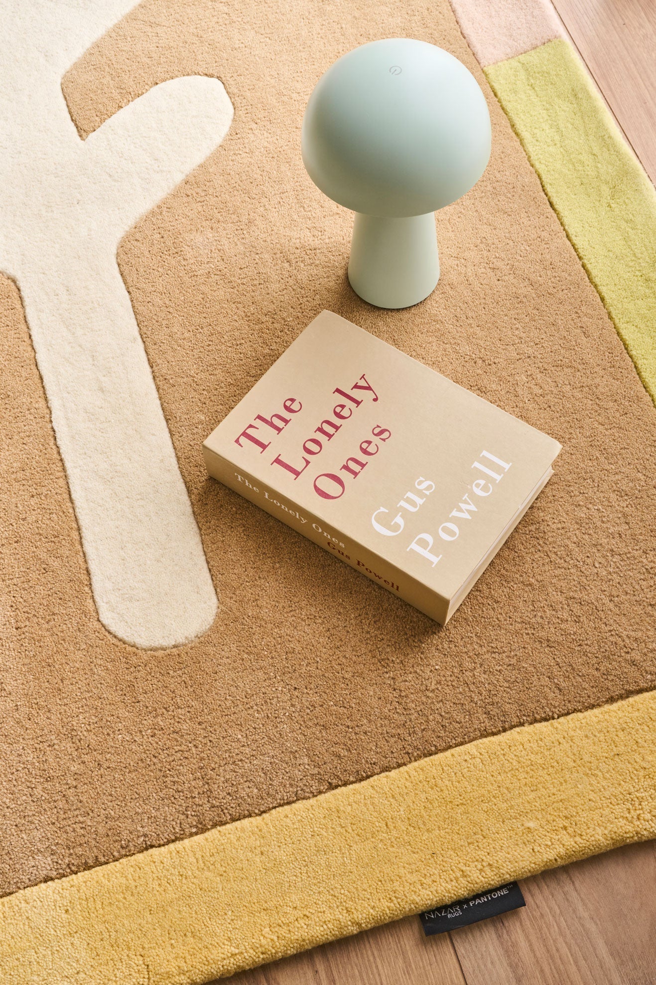 Pantone x Nazar - Tapis Rayon Tendre En Laine Pastel - Motifs Floraux - Image 6