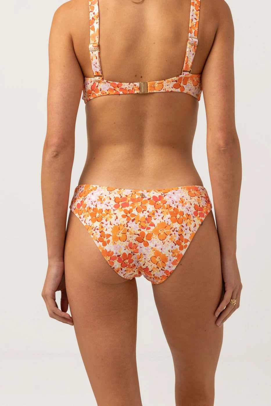 Maillot De Bain Rosa Floral Cheeky - Pink - Image 2