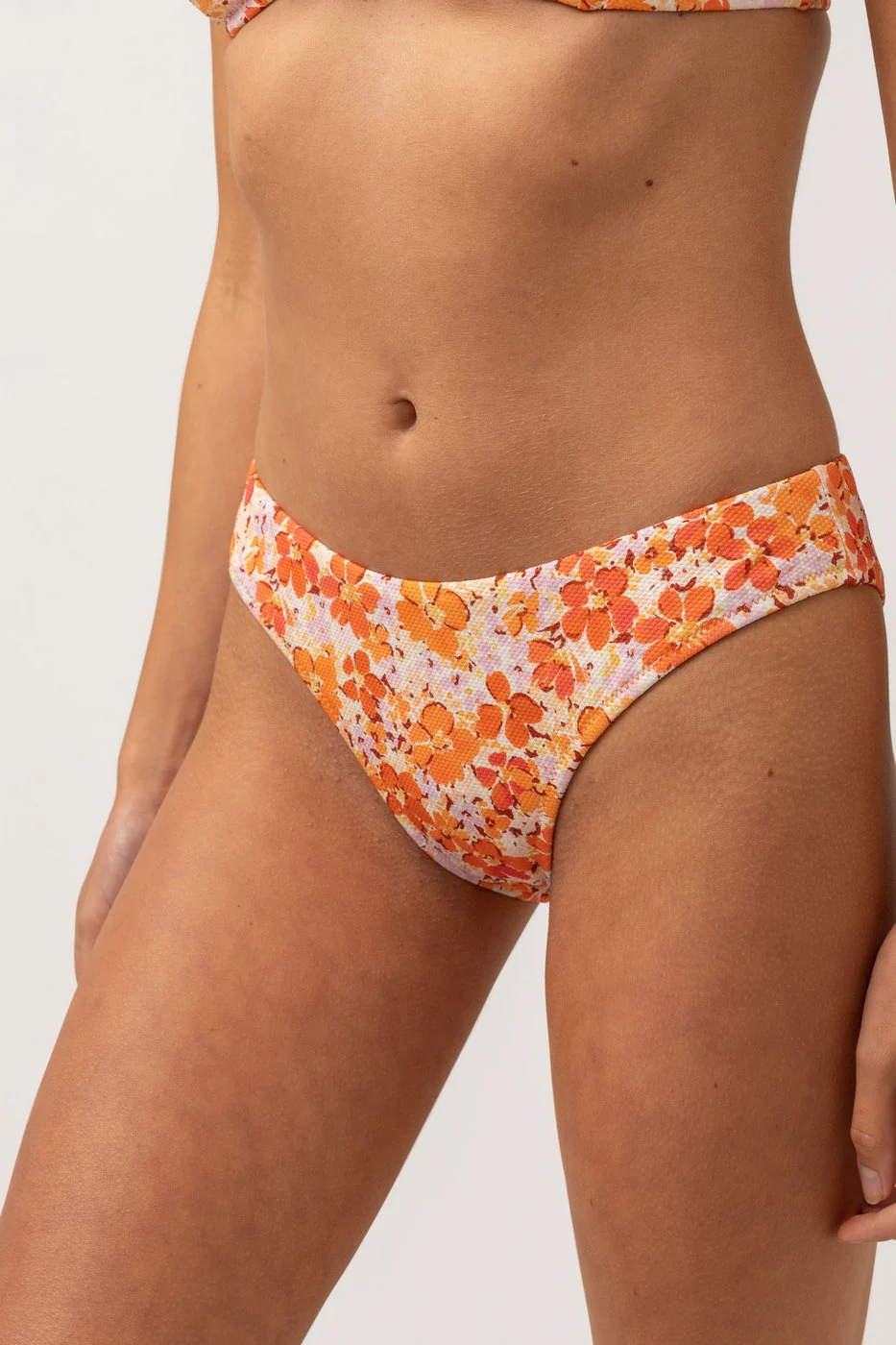 Maillot De Bain Rosa Floral Cheeky - Pink - Image 3