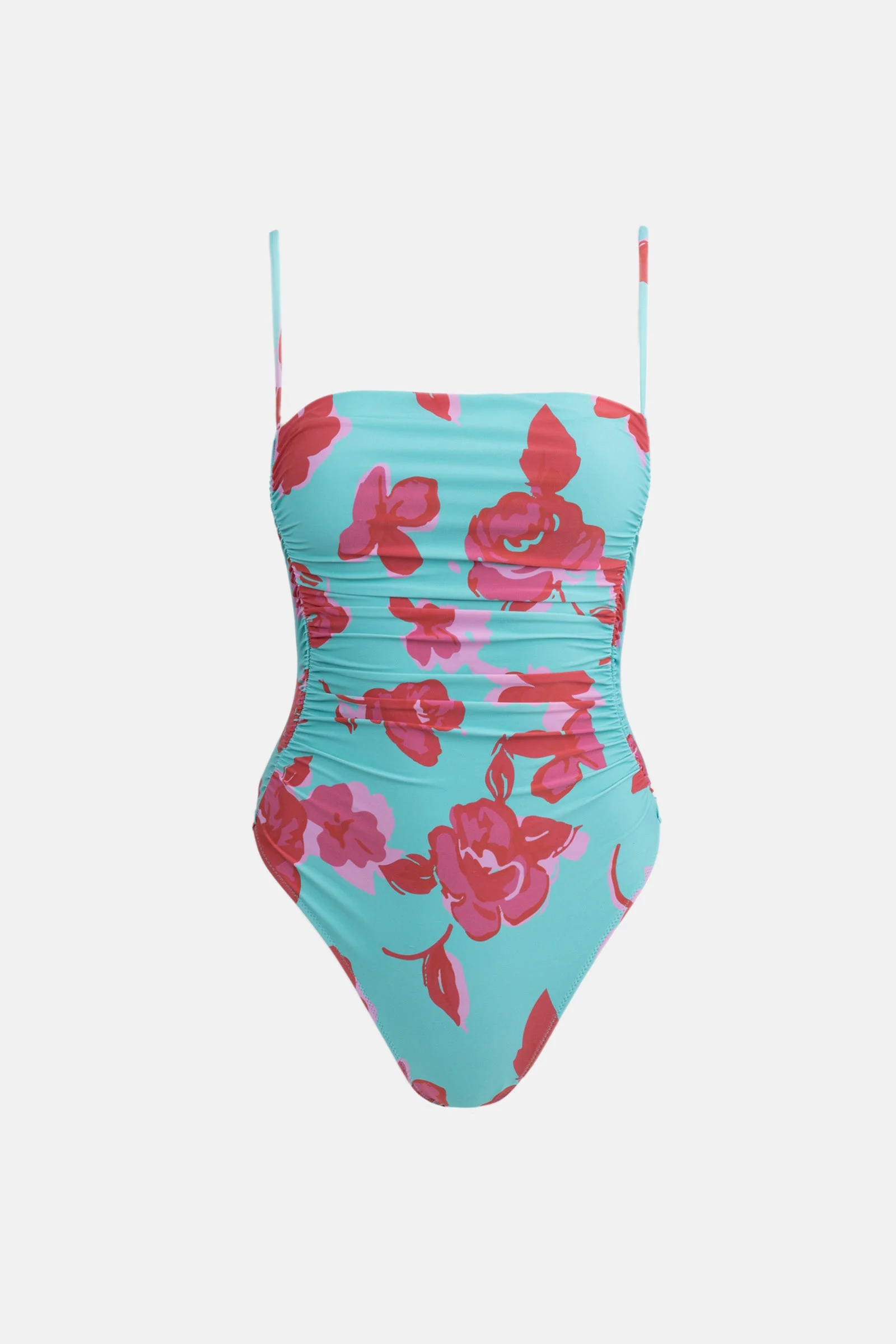 Une Pièce Inferna Floral Côté Froissé - Spring - Spr