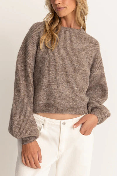 Pull En Maille Quinn - Oatmeal - Oat