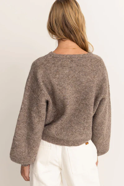 Pull En Maille Quinn - Oatmeal - Oat - Image 3