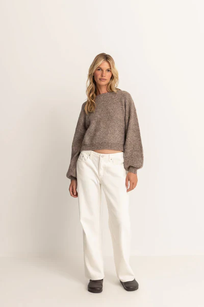 Pull En Maille Quinn - Oatmeal - Oat - Image 4