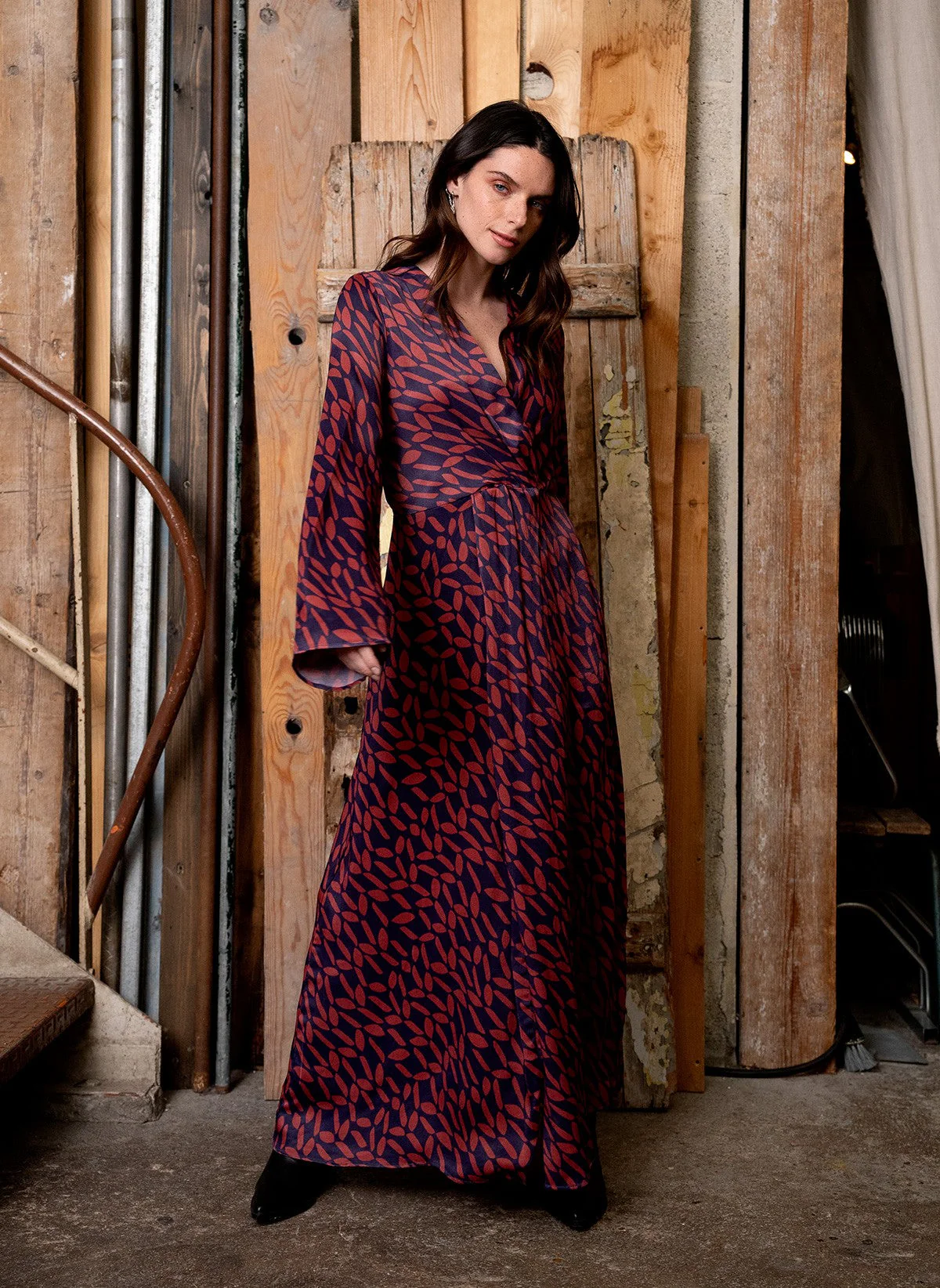 Robe Longue Isalie - Evora Night