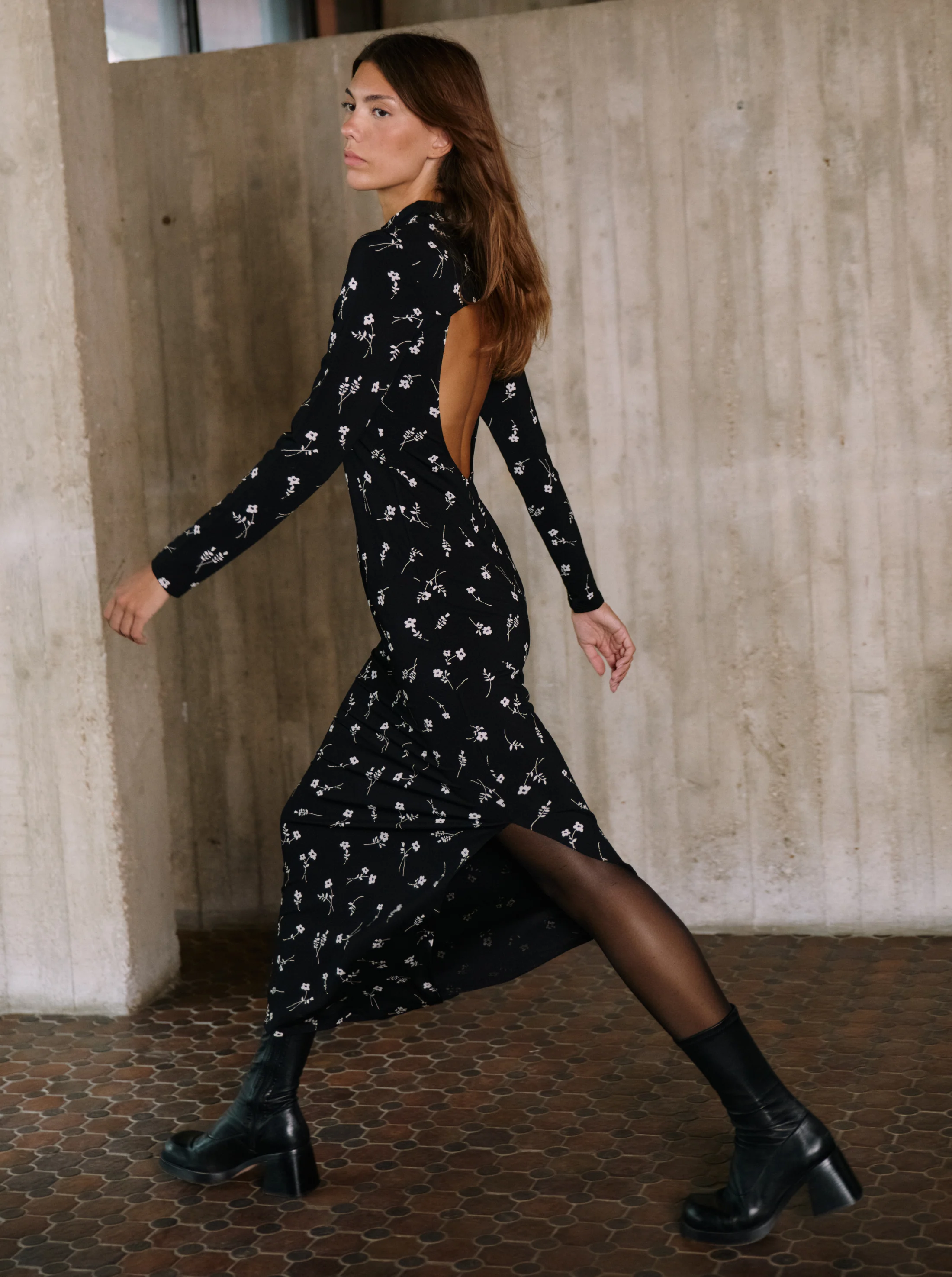 Robe Mini Midnight Bloom