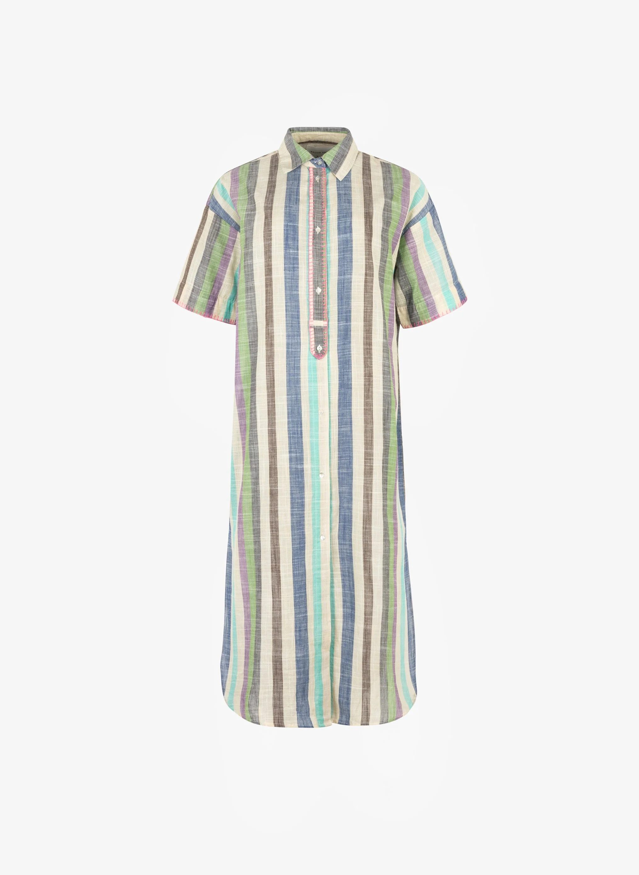 Robe Midi Ifaya - Bleu - Image 2