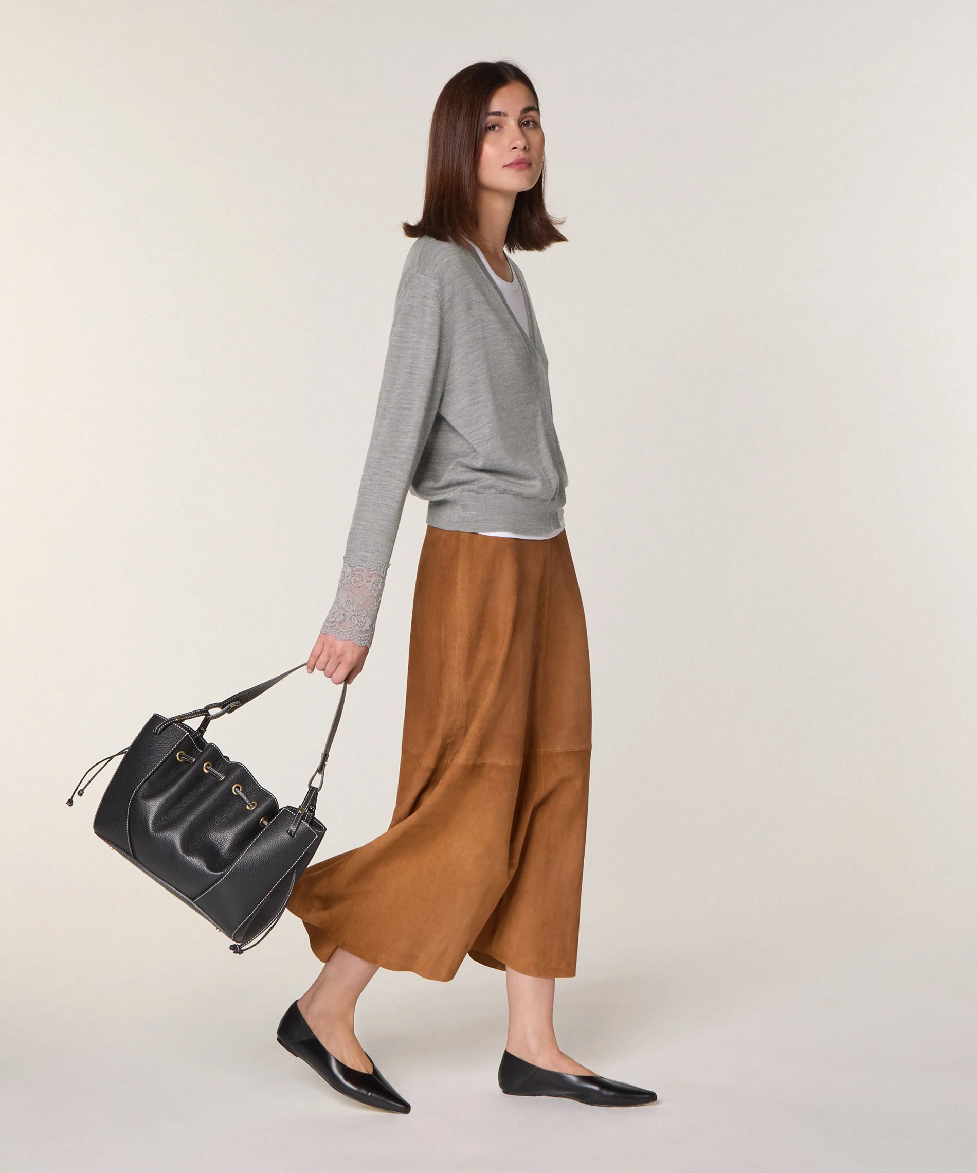Pull - Gris Fonce - Femme