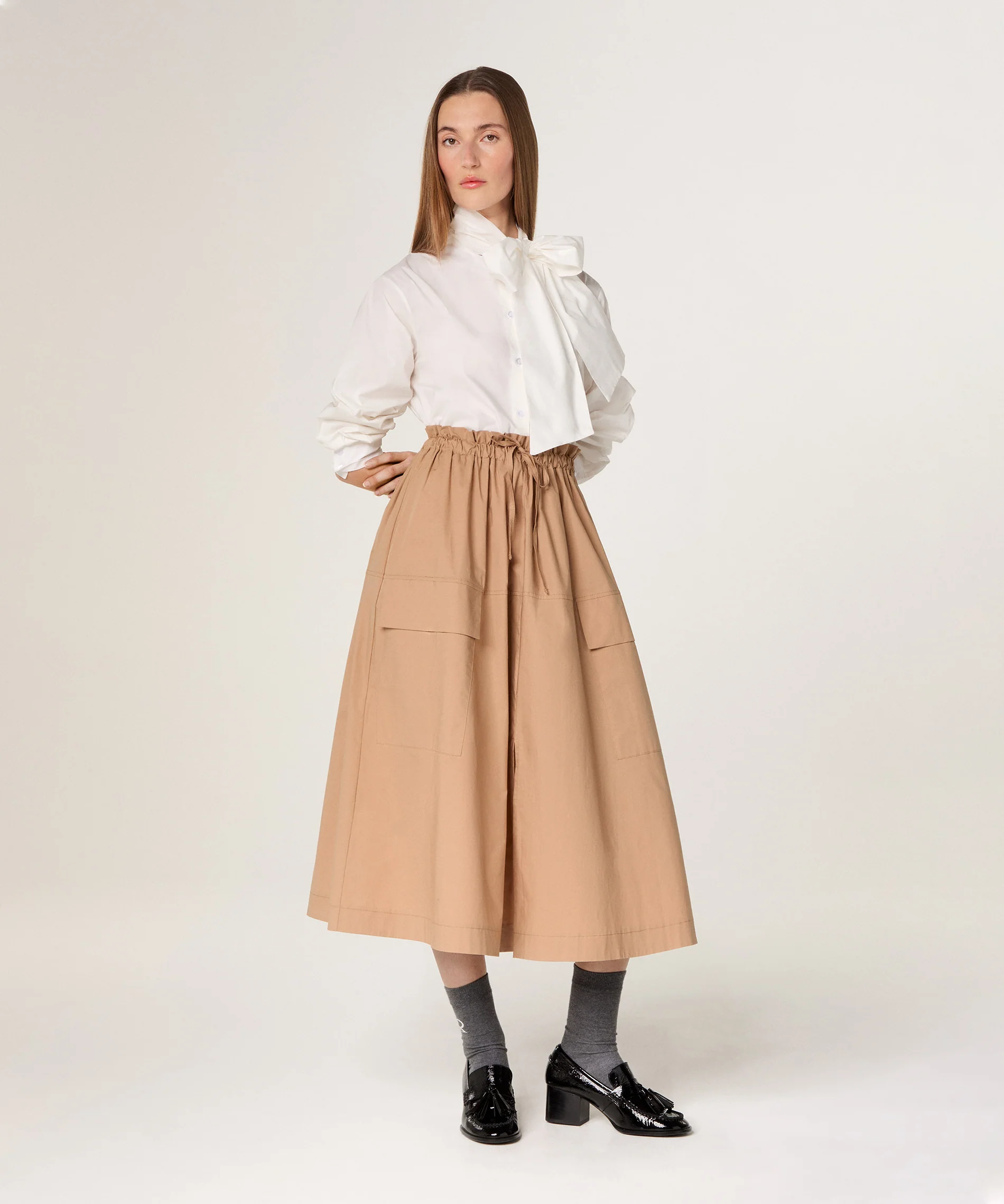 Jupe - Marron Moka - Femme