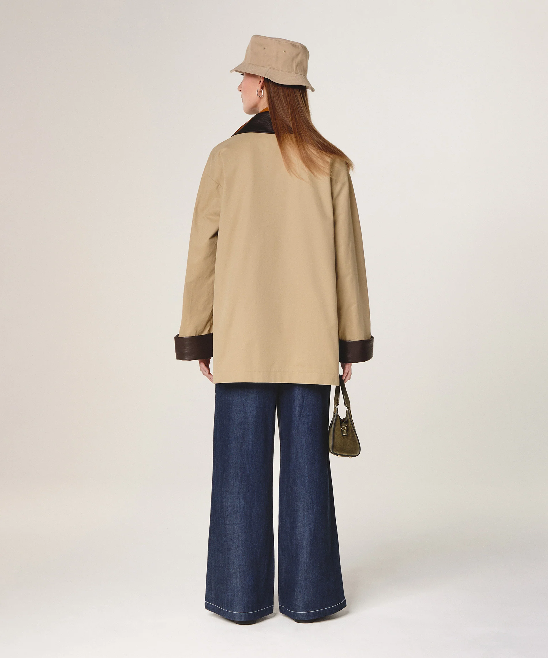 Manteau - Beige Fonce - Femme - Image 3