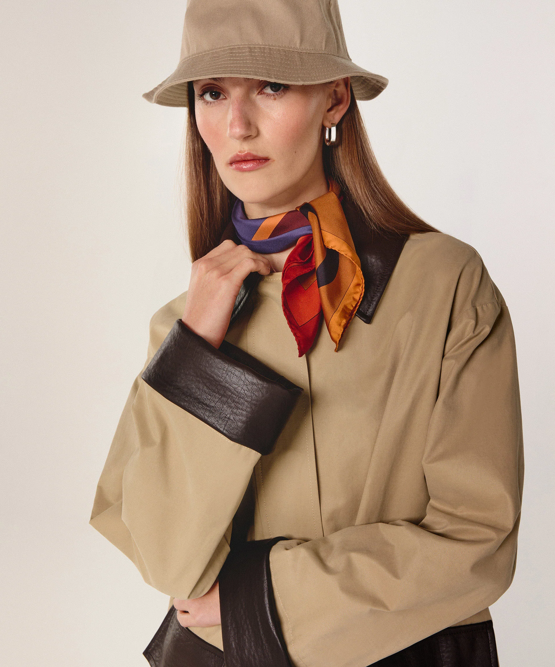 Manteau - Beige Fonce - Femme - Image 4