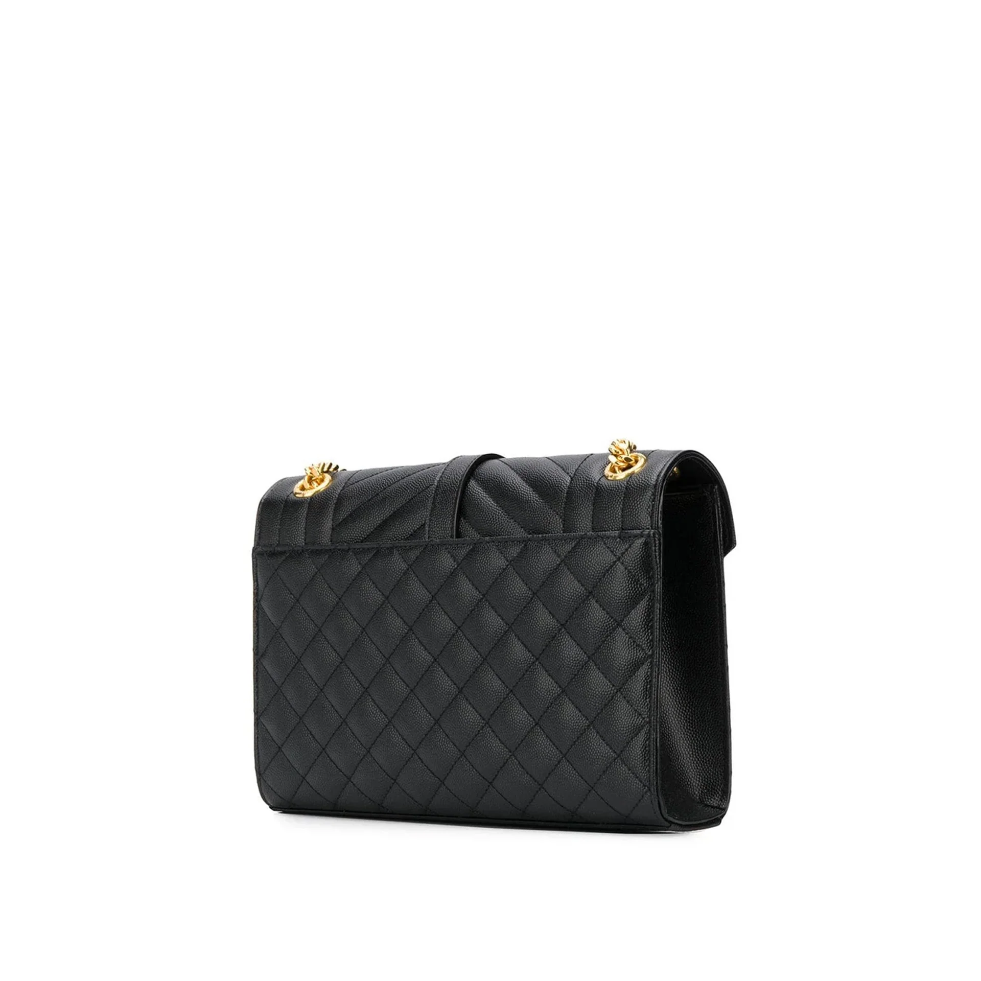 Sac Saint Laurent Envelope Medium - Black - Femme - Image 2
