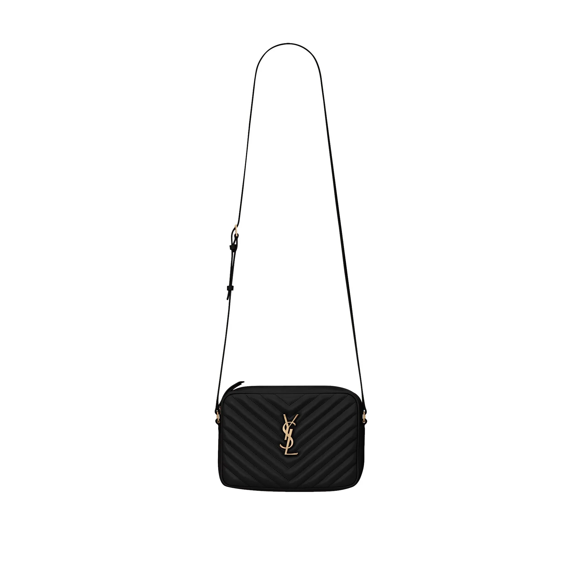 Sac Saint Laurent Lou Camera - Black - Femme