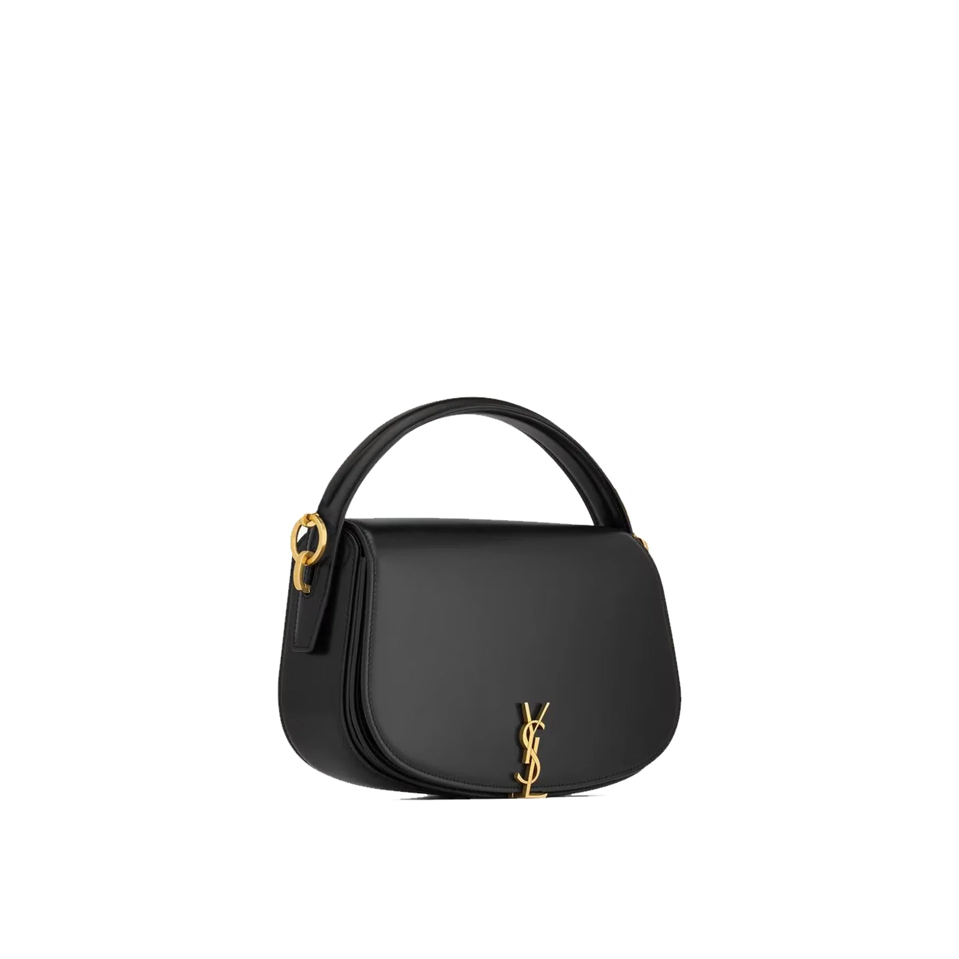 Sac À Bandoulière Saint Laurent Voltaire Half-Moon - Black - Femme - Image 2