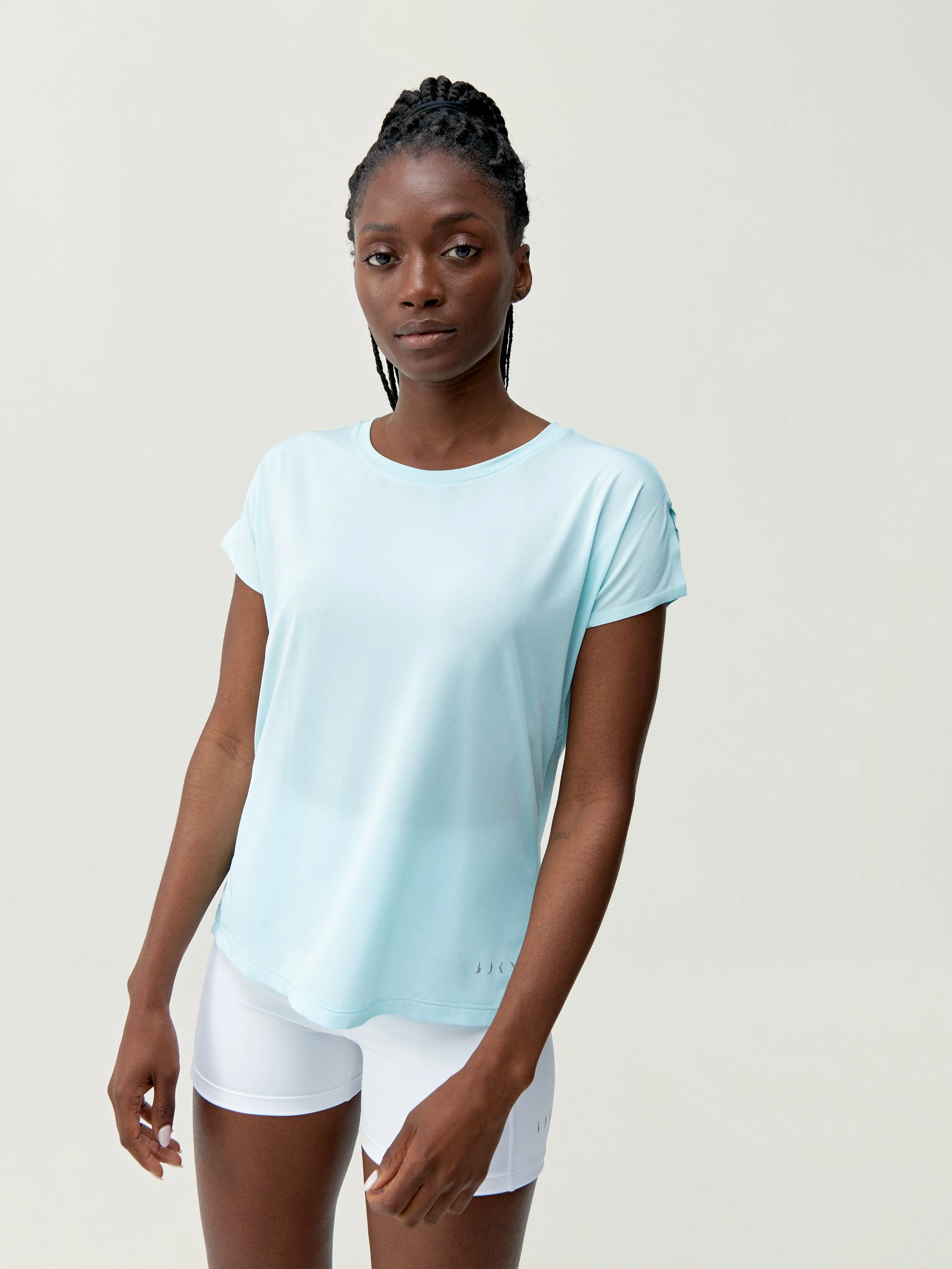 T-Shirt Aina - Bleu Doux - Femme - Image 2